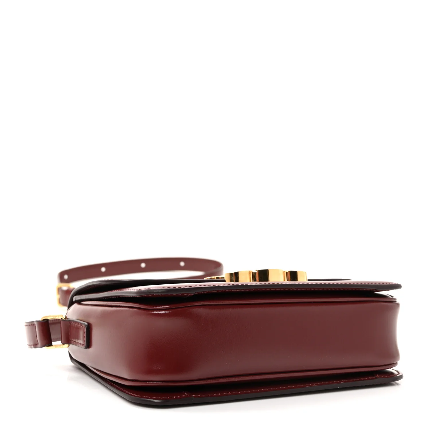 Shiny Calfskin Teen Triomphe Light Burgundy - Image 4
