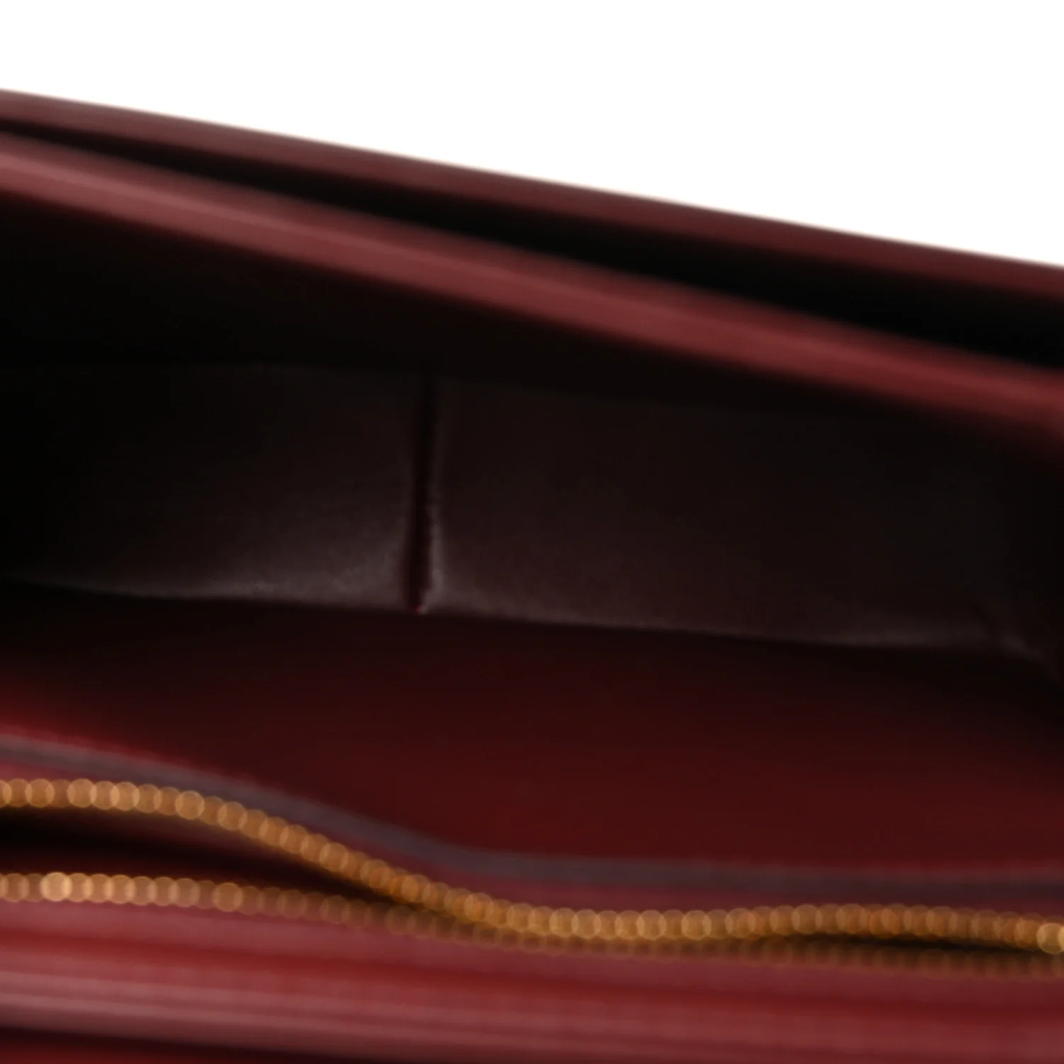 Shiny Calfskin Teen Triomphe Light Burgundy - Image 5