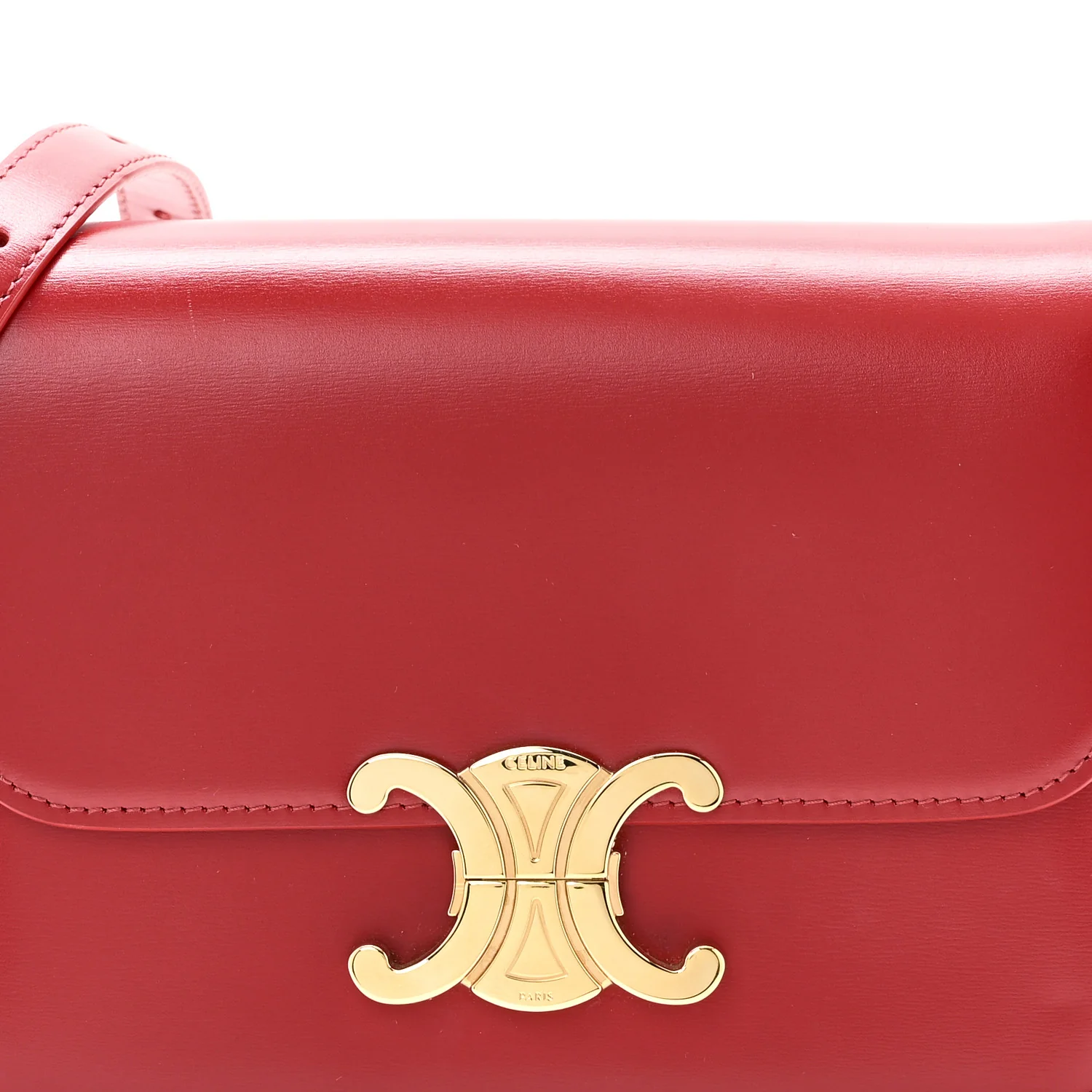 Shiny Calfskin Teen Triomphe Red - Image 8