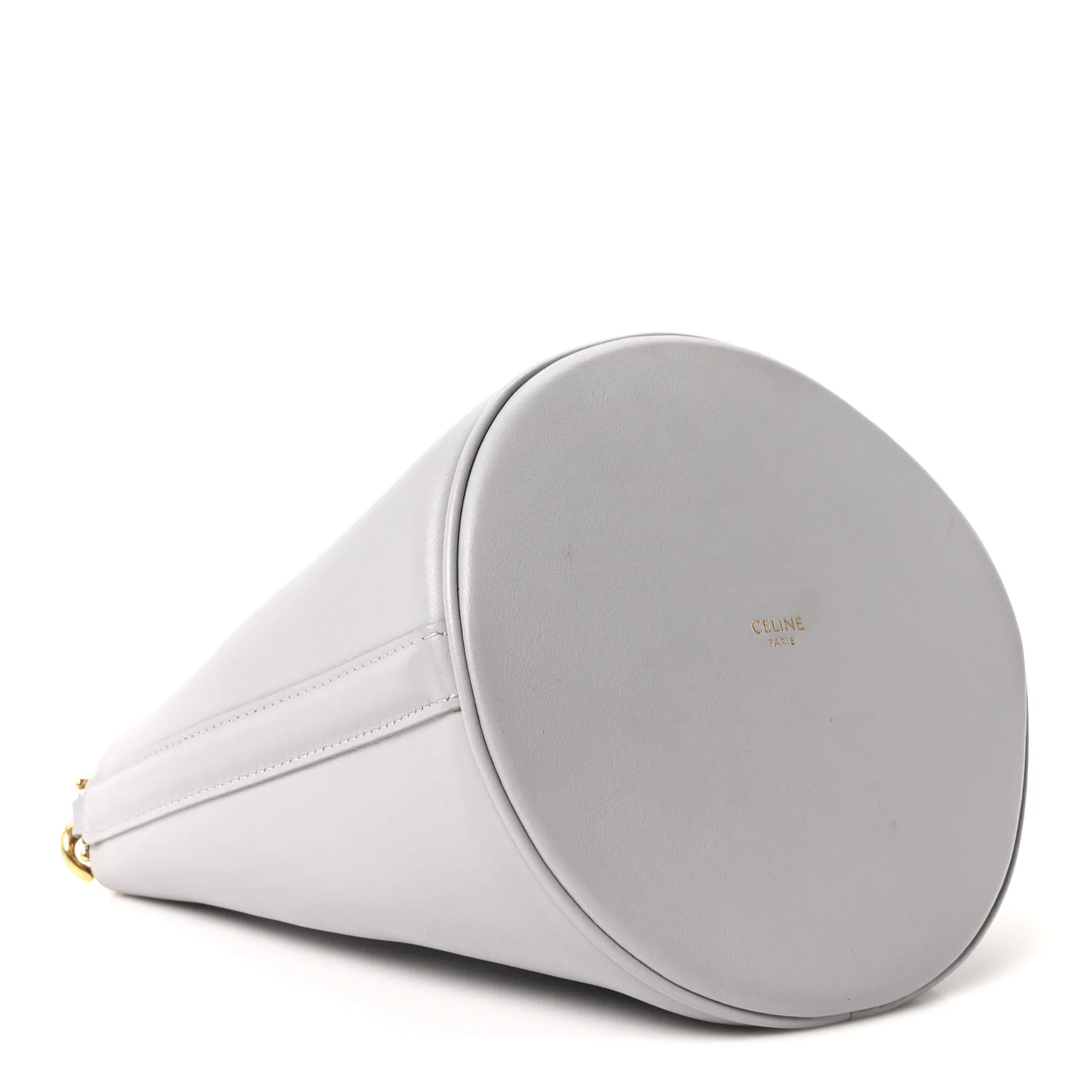 Smooth Calfskin Bucket 16 Bag Light Grey - Image 4
