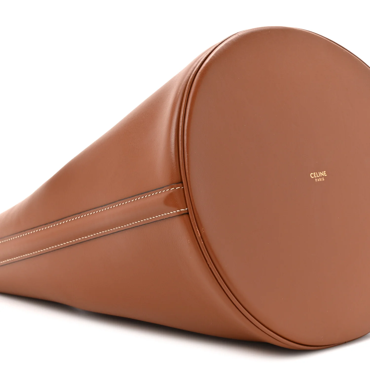 Smooth Calfskin Bucket 16 Bag Tan - Image 10