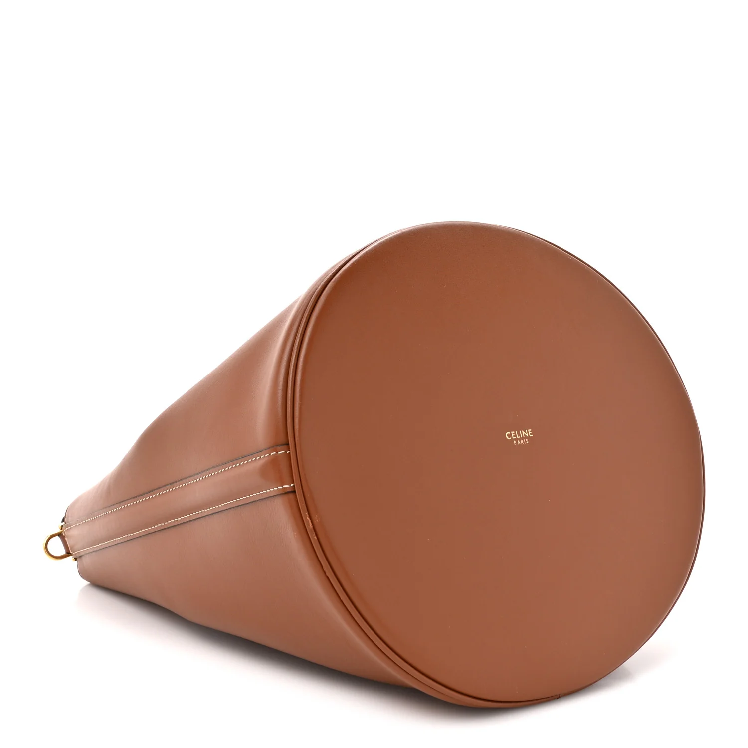 Smooth Calfskin Bucket 16 Bag Tan - Image 5