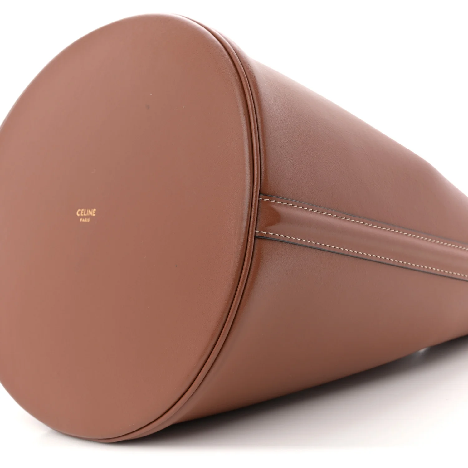 Smooth Calfskin Bucket 16 Bag Tan - Image 10