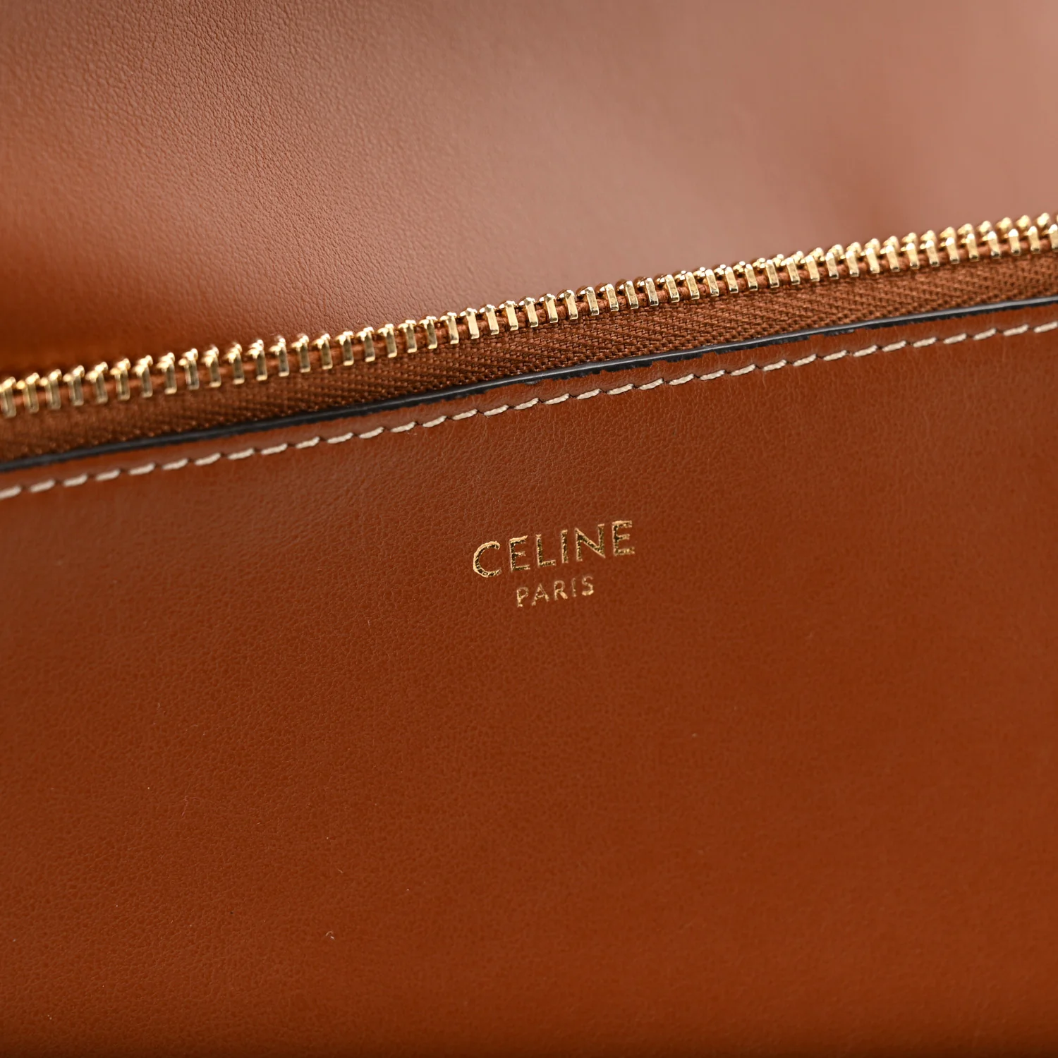 Smooth Calfskin Bucket 16 Bag Tan - Image 7