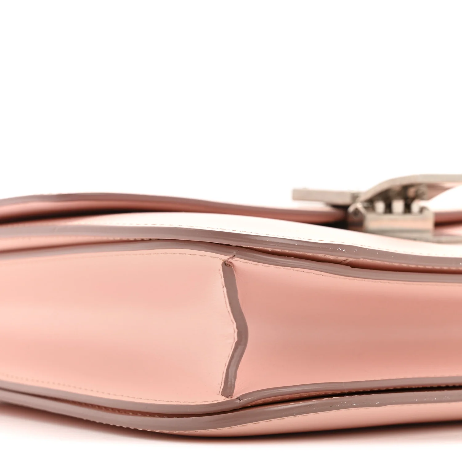 Smooth Calfskin Medium Classic Box Flap Bag Pink - Image 10