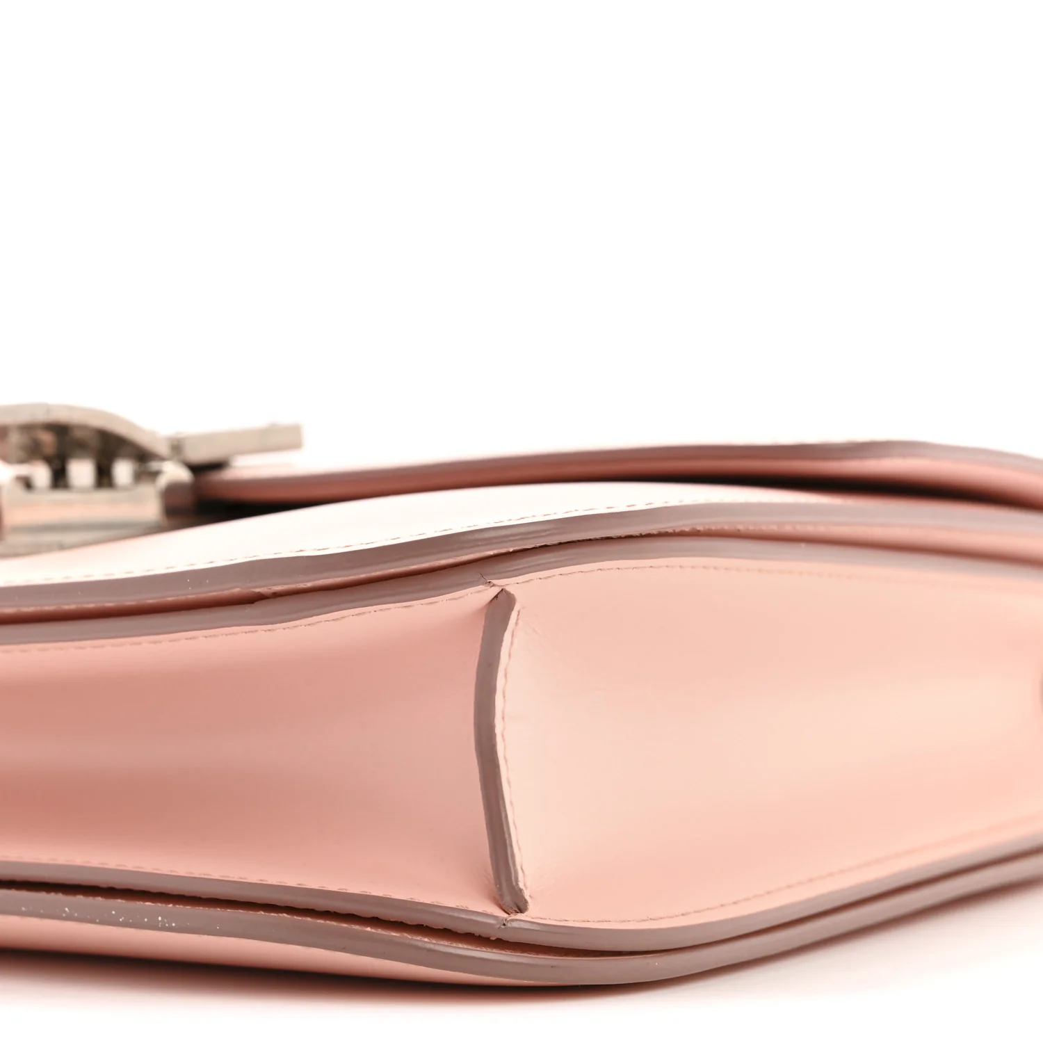 Smooth Calfskin Medium Classic Box Flap Bag Pink - Image 11