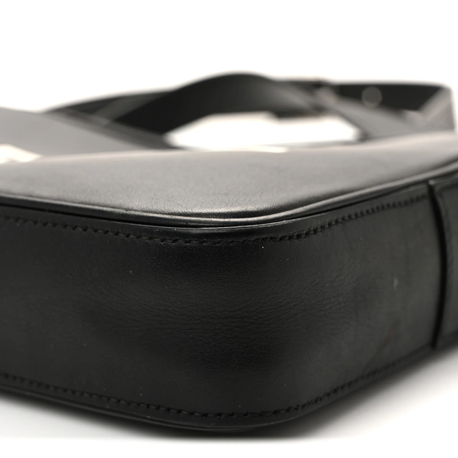 Smooth Calfskin Medium Messenger Bag Black - Image 10