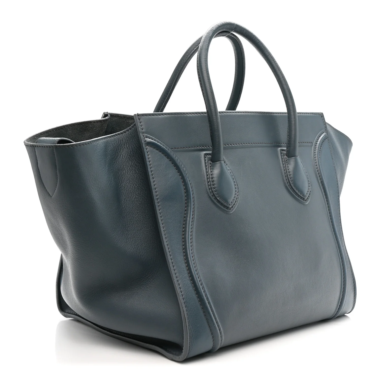 Smooth Calfskin Medium Phantom Luggage Slate - Image 3