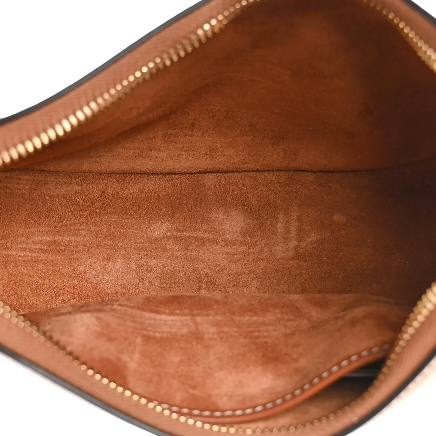 Smooth Calfskin Medium Strap Ava Shoulder Bag Tan - Image 5
