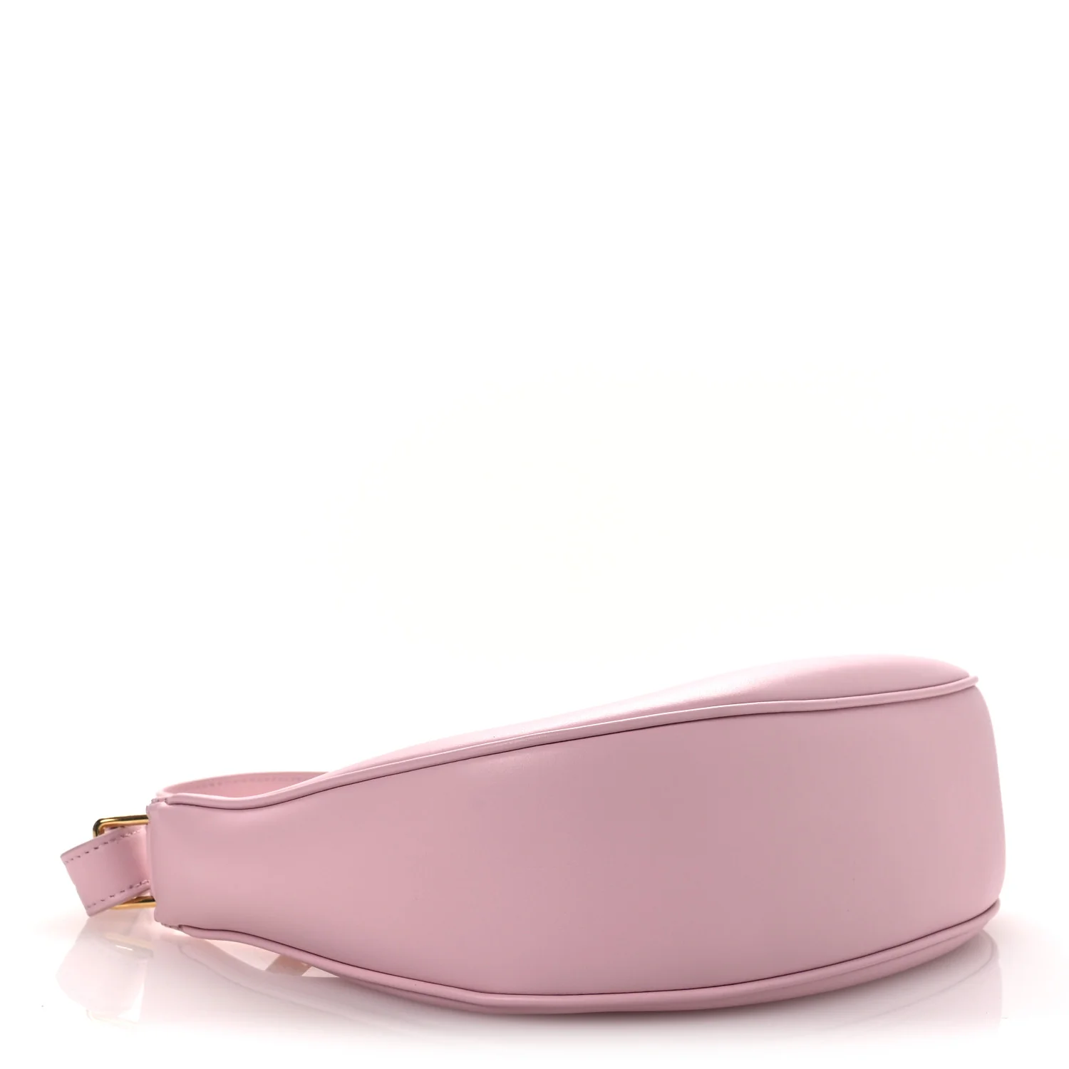 Smooth Calfskin Medium Strap Ava Triomphe Shoulder Pastel Pink - Image 4