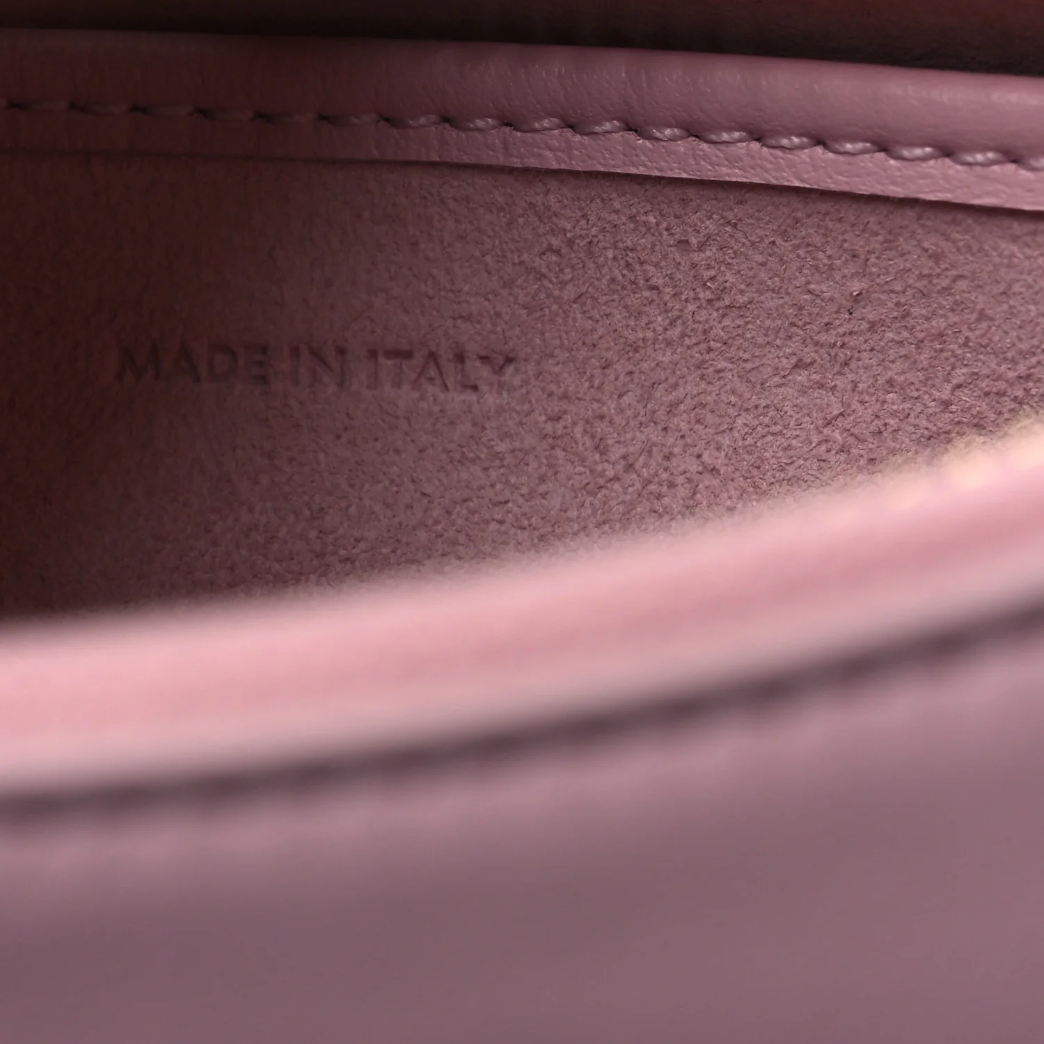 Smooth Calfskin Medium Strap Ava Triomphe Shoulder Pastel Pink - Image 7