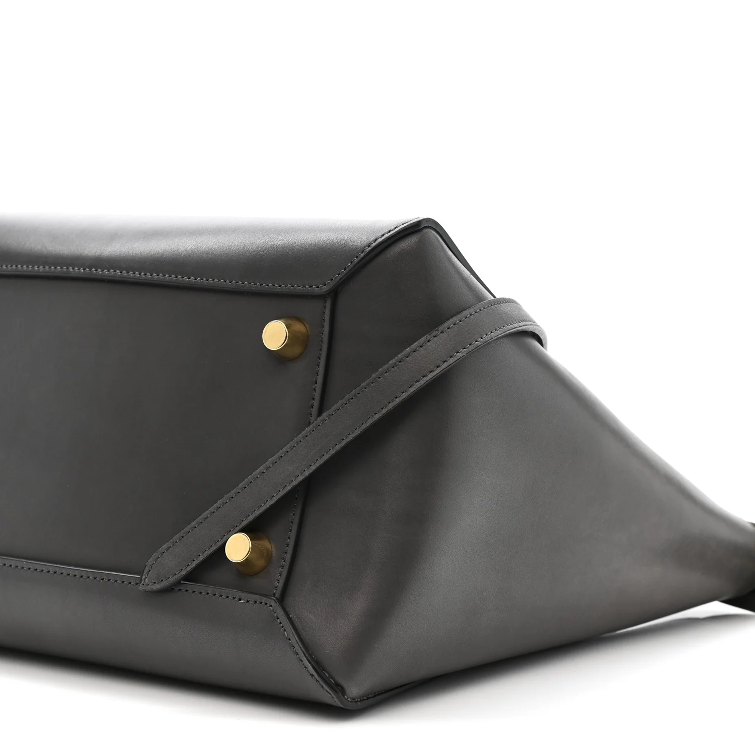 Smooth Calfskin Mini Belt Bag Grey - Image 11