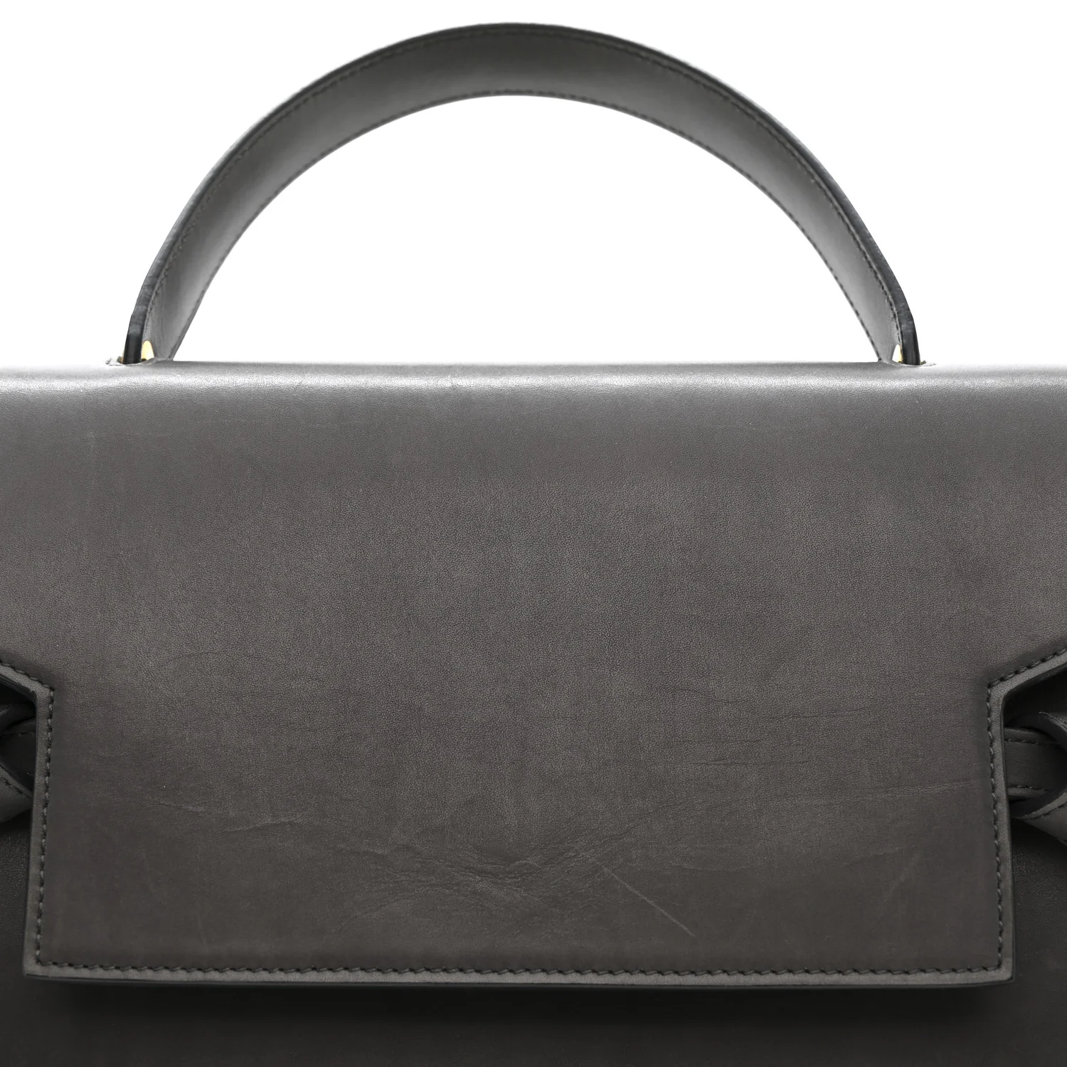 Smooth Calfskin Mini Belt Bag Grey - Image 12