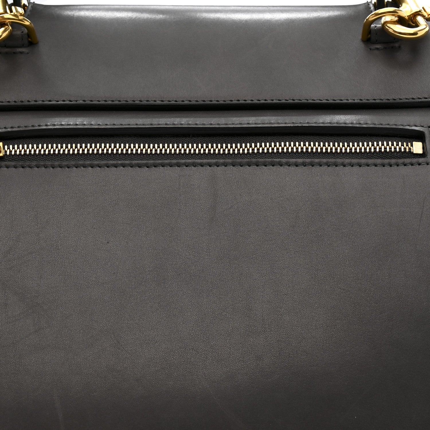 Smooth Calfskin Mini Belt Bag Grey - Image 15