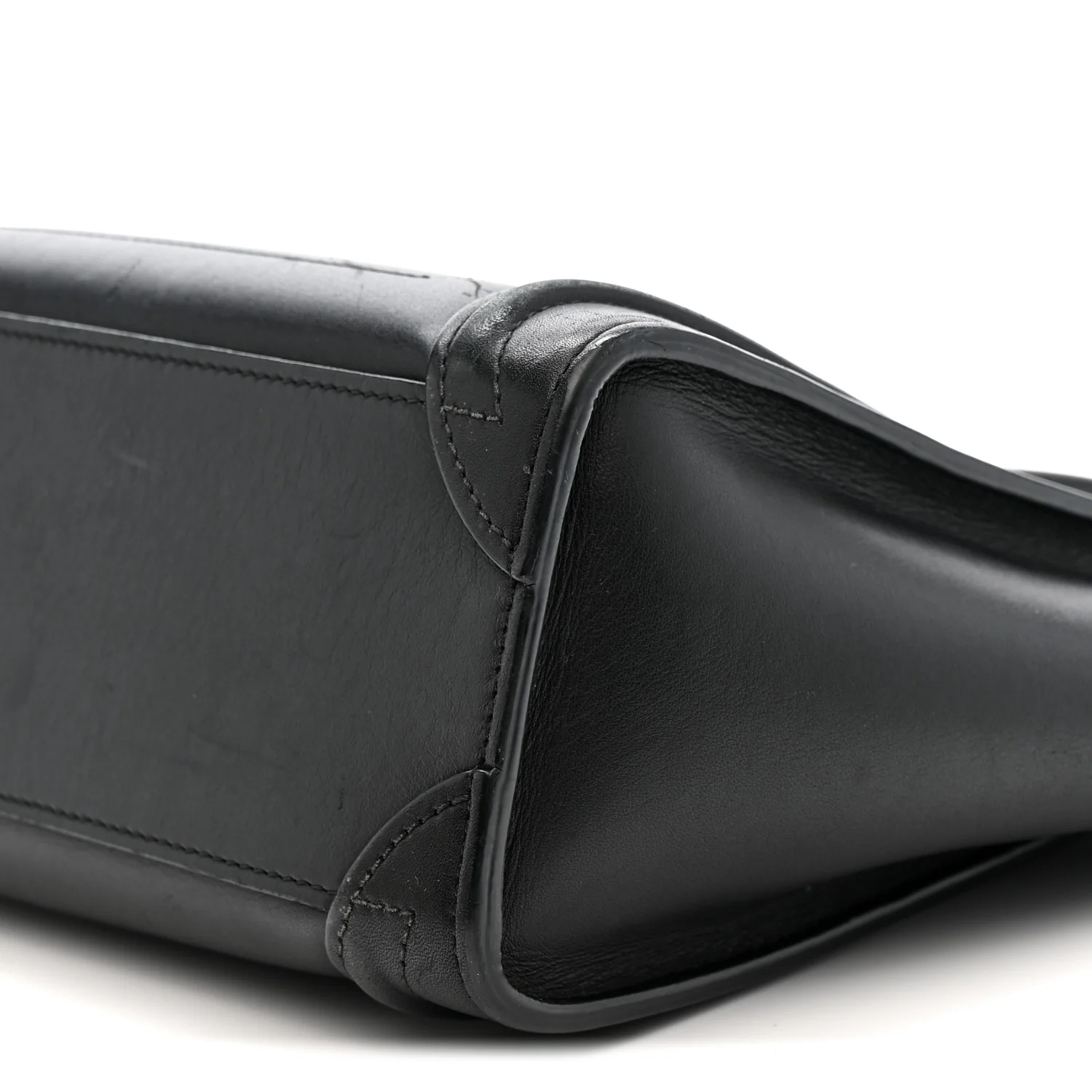Smooth Calfskin Nano Luggage Black - Image 11