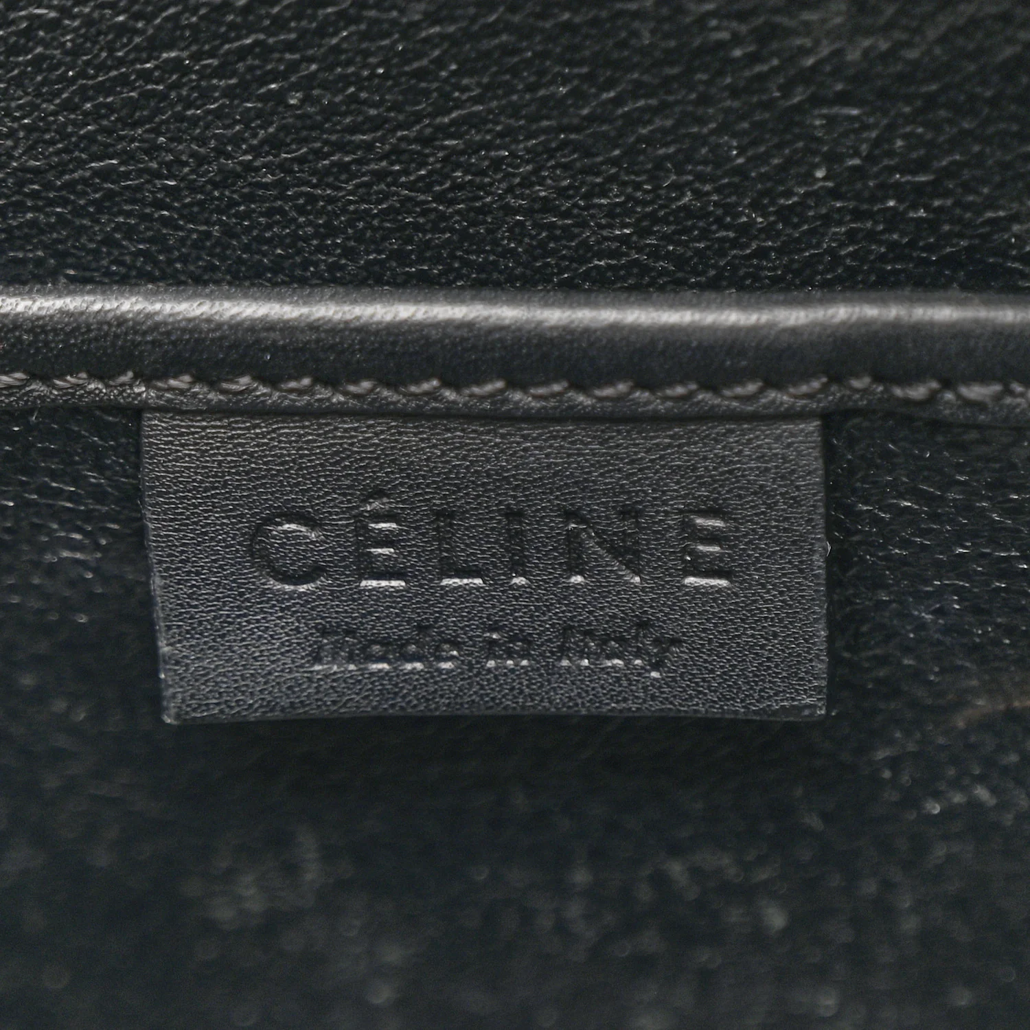 Smooth Calfskin Nano Luggage Black - Image 7
