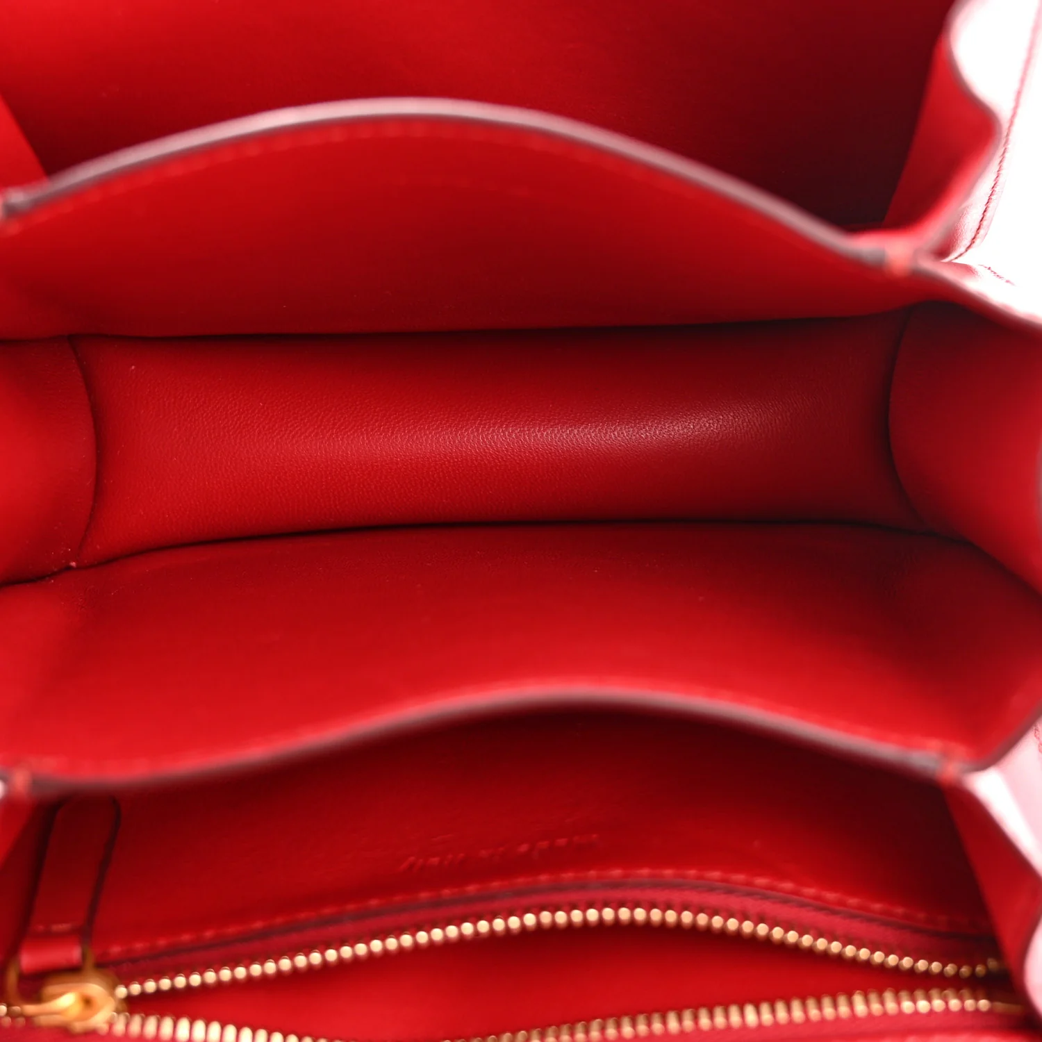 Smooth Calfskin Small Classic Box Flap Bag Red - Image 5