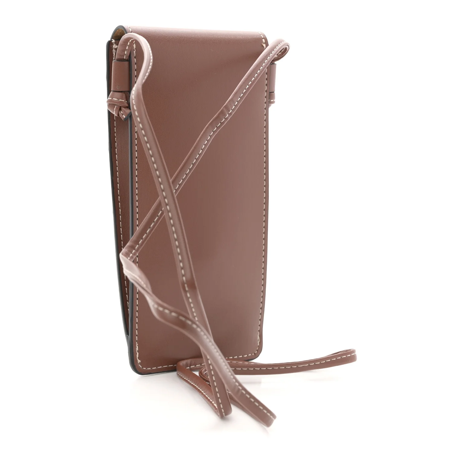 Smooth Calfskin Sunglasses Pouch Tan - Image 3