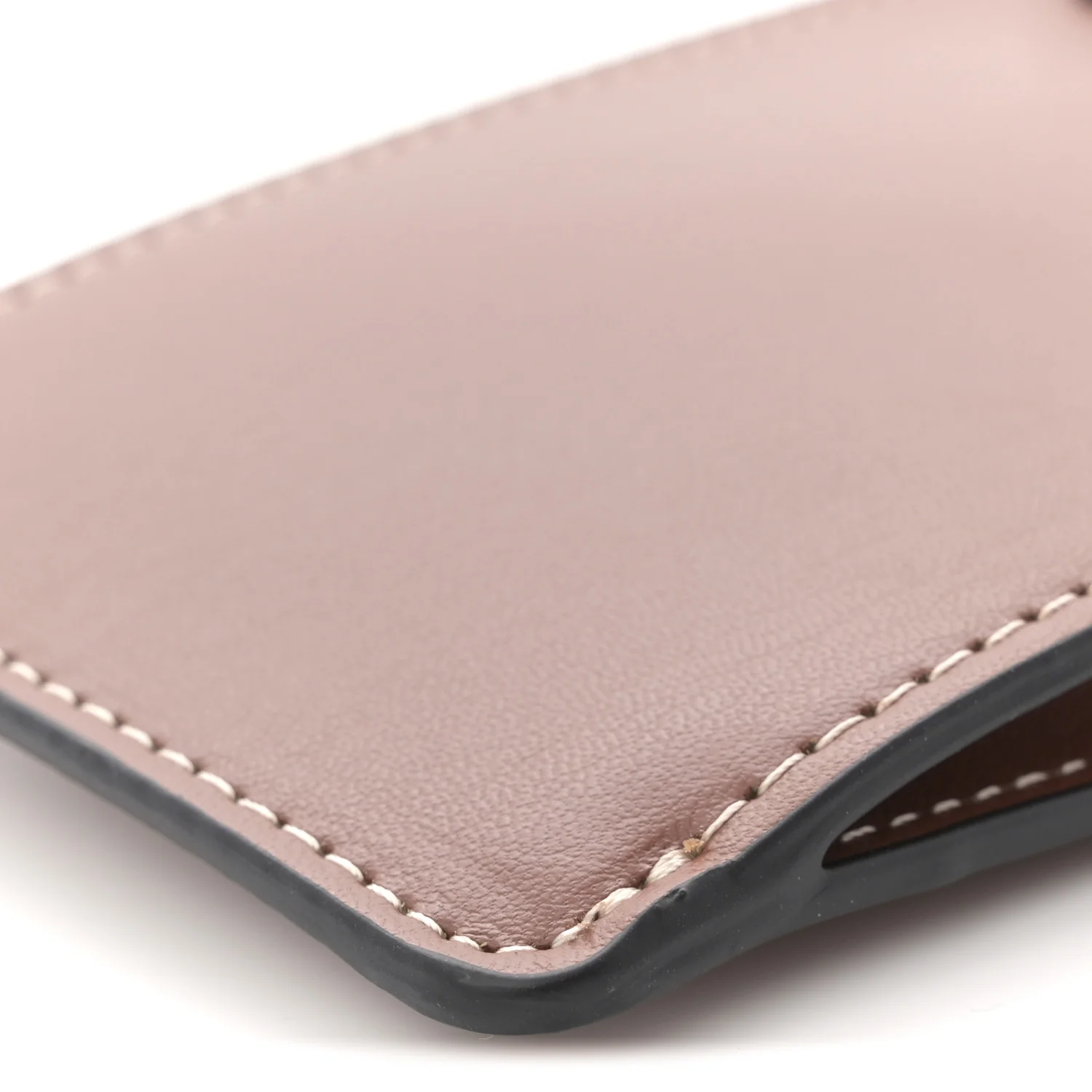 Smooth Calfskin Sunglasses Pouch Tan - Image 9
