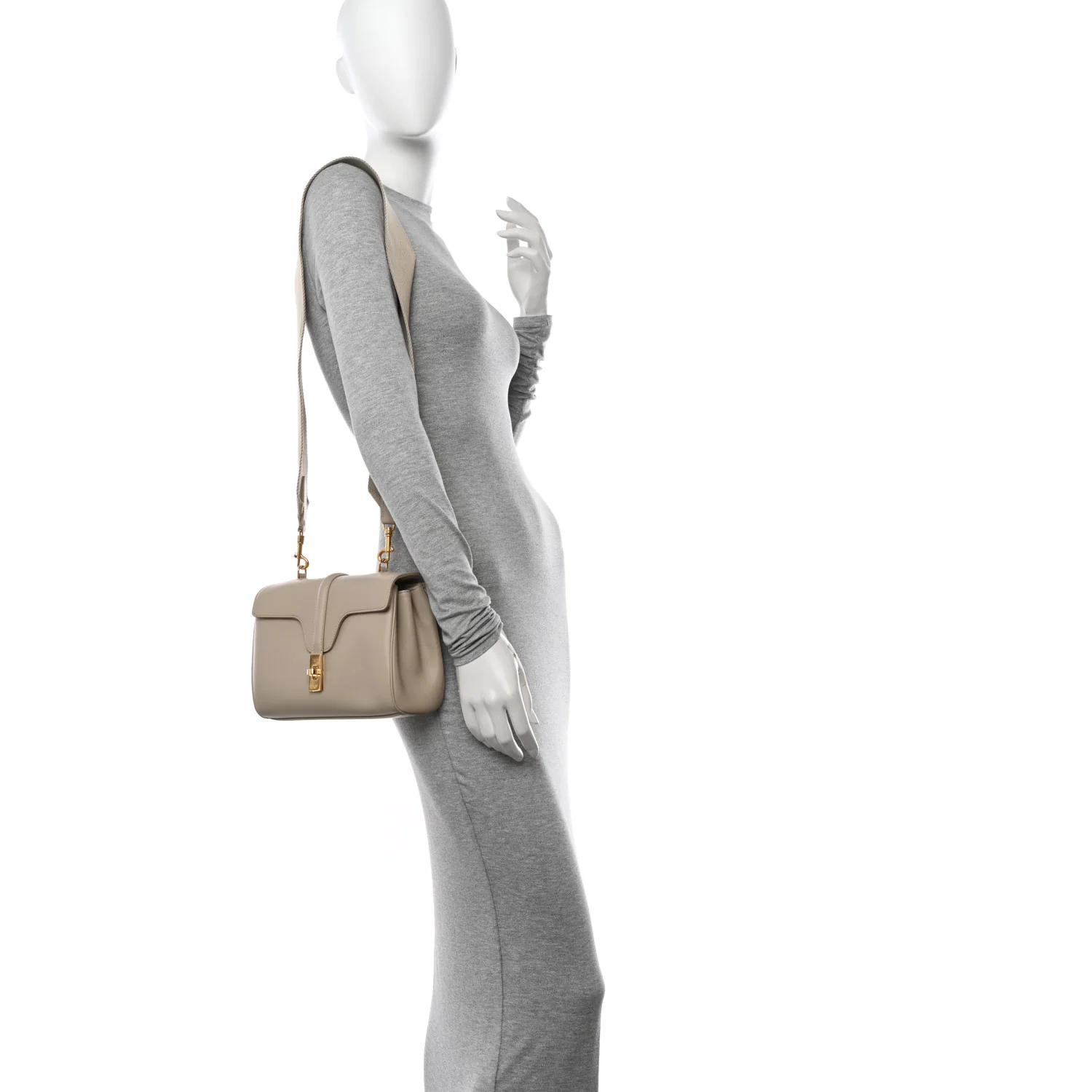 Smooth Calfskin Teen Soft 16 Shoulder Bag Trench - Image 2