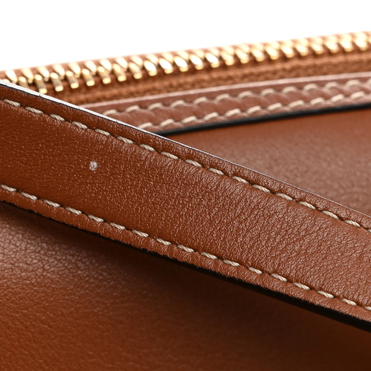 Smooth Calfskin Triomphe Small Boston Bag Tan - Image 36