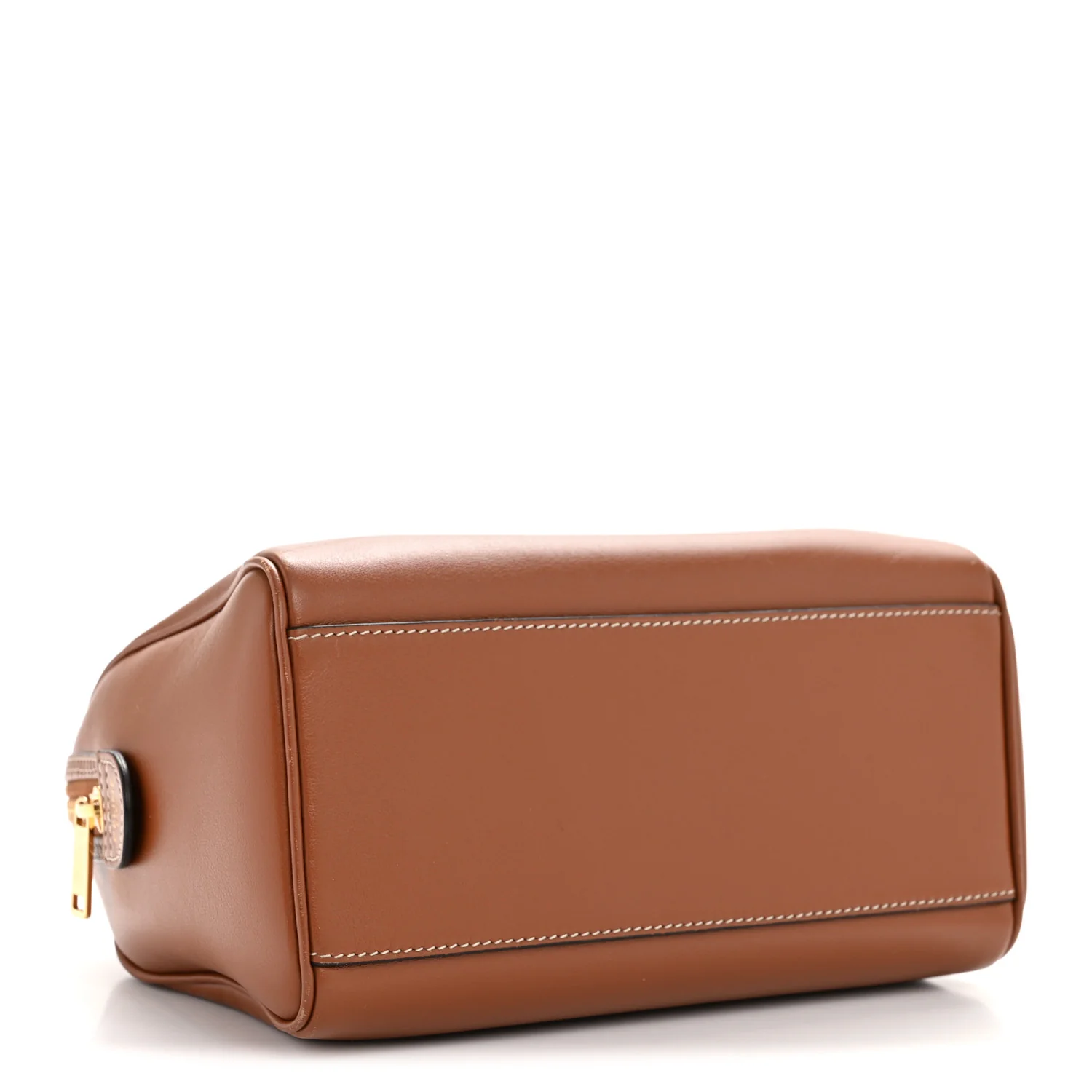 Smooth Calfskin Triomphe Small Boston Bag Tan - Image 8