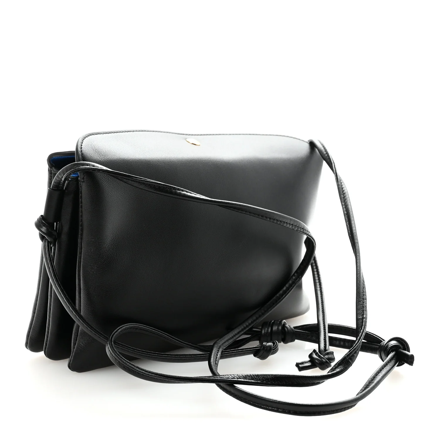 Smooth Lambskin Trio Flap Black - Image 3
