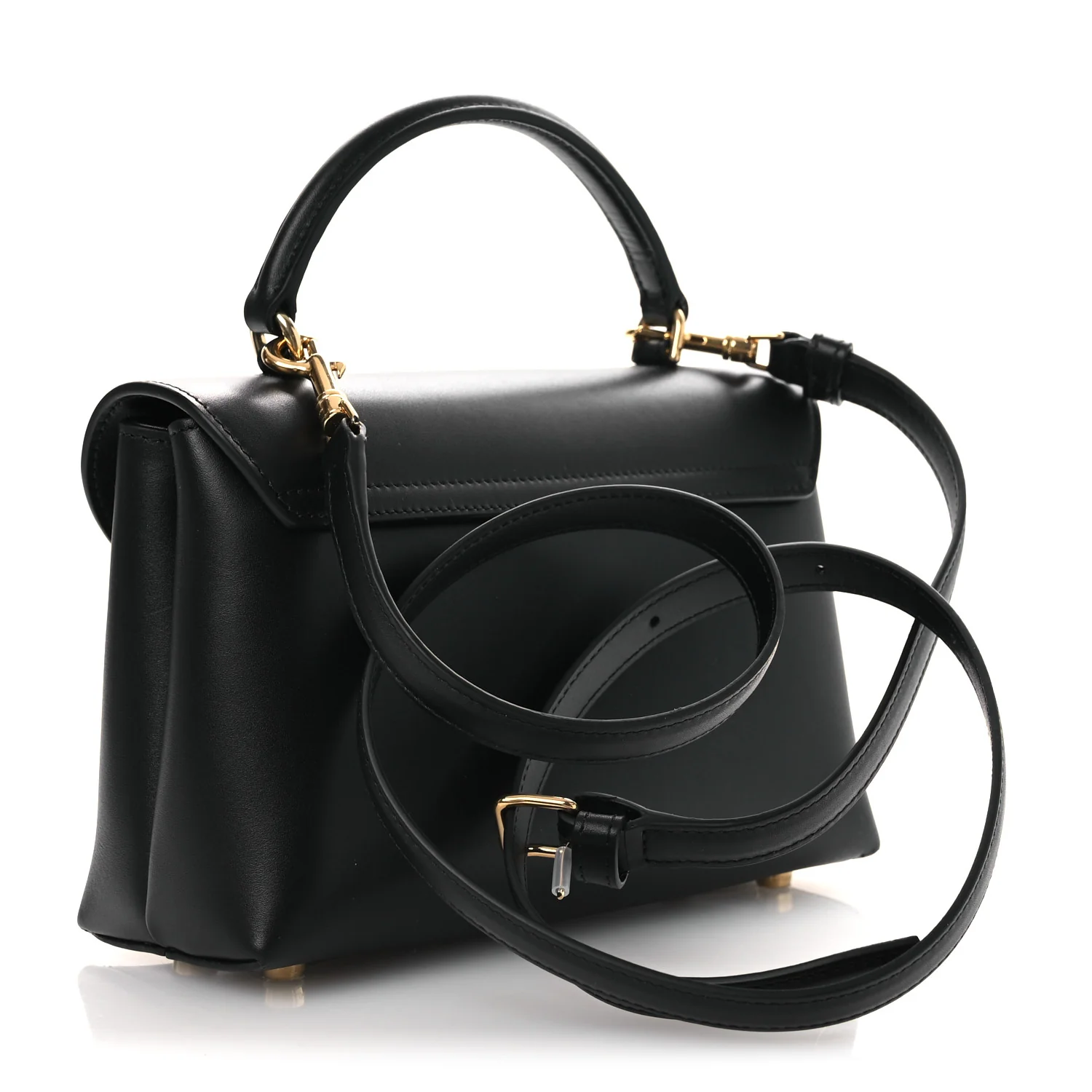 Smooth Satinated Calfskin Teen Nino Black - Image 3
