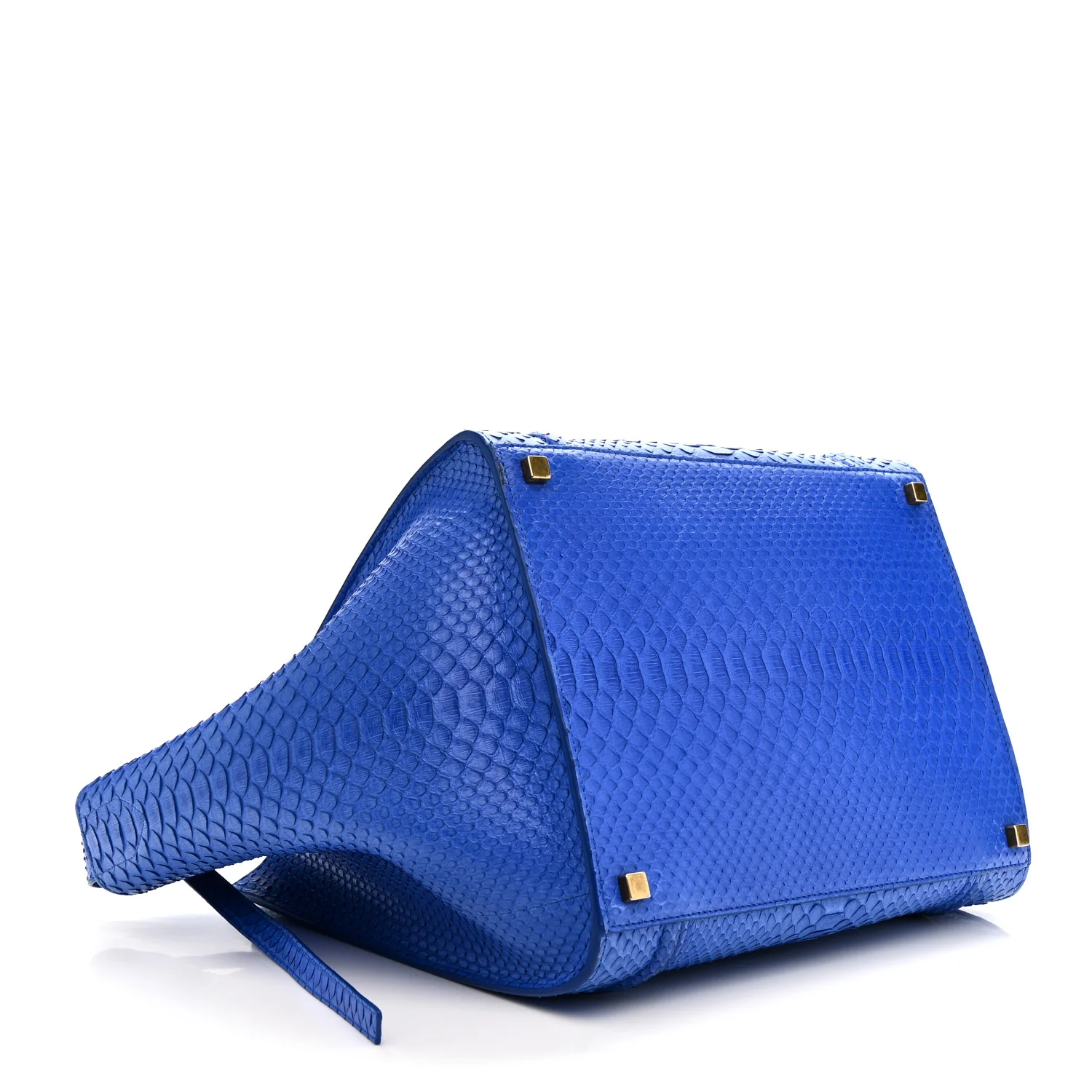 Snakeskin Medium Phantom Luggage Blue - Image 3