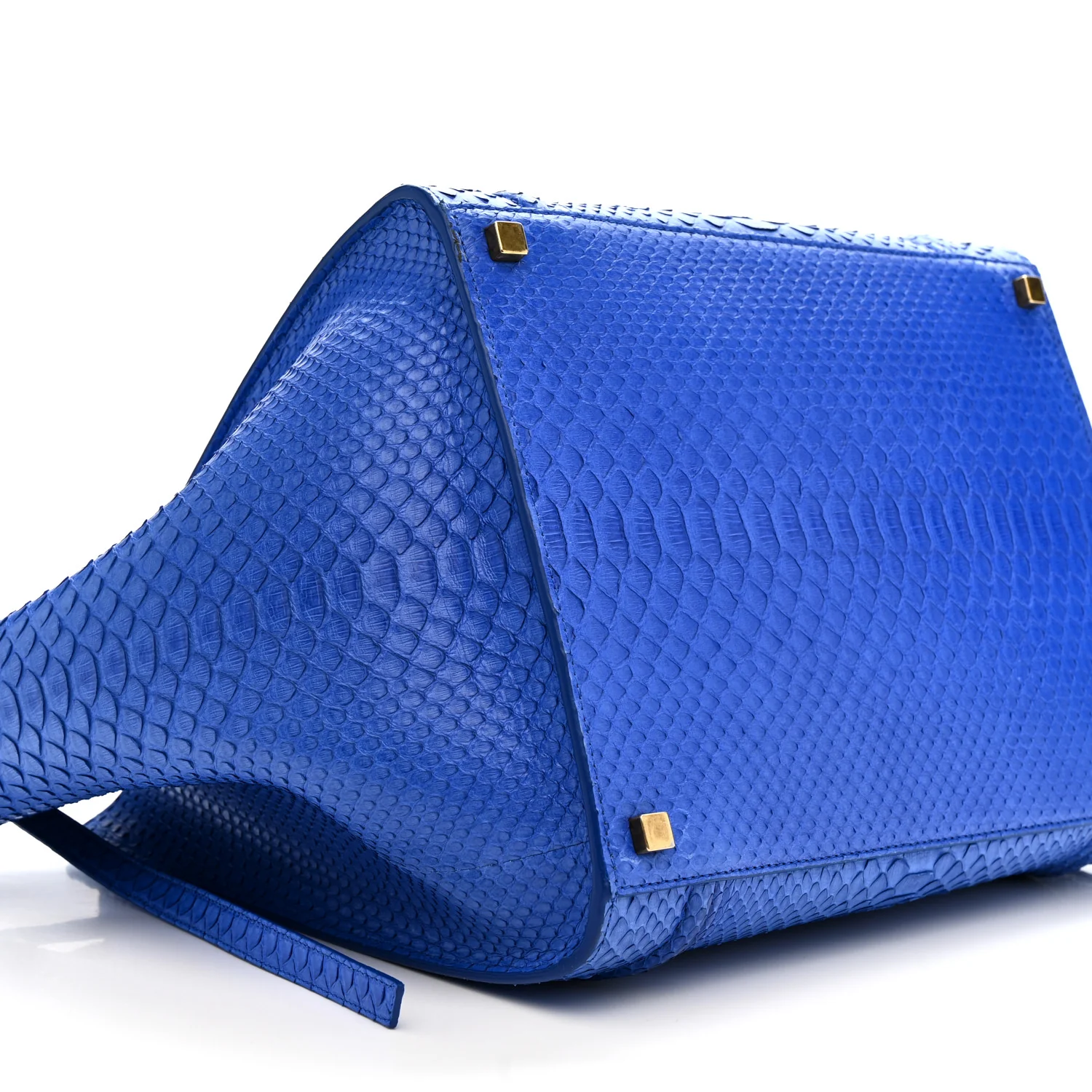 Snakeskin Medium Phantom Luggage Blue - Image 7