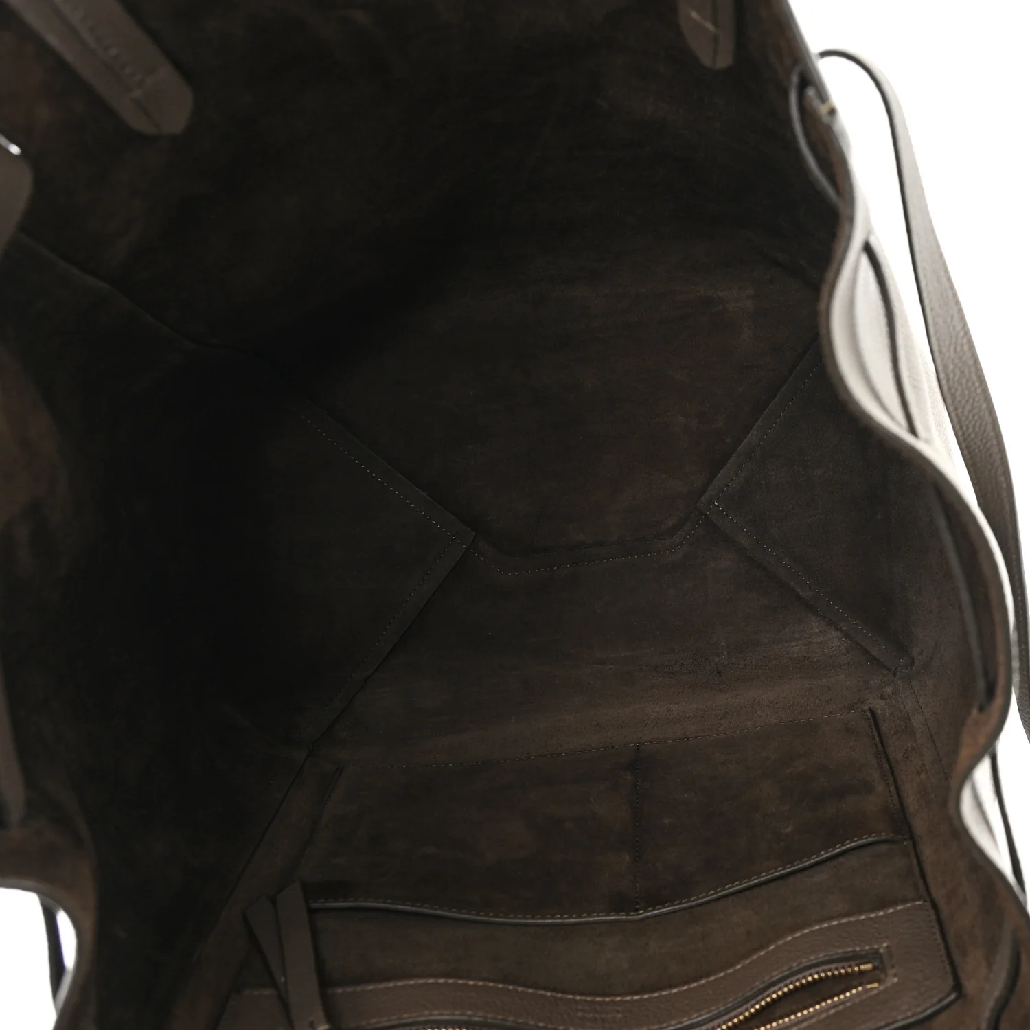 Soft Grained Calfskin Small Belt Cabas Phantom Souris - Image 5
