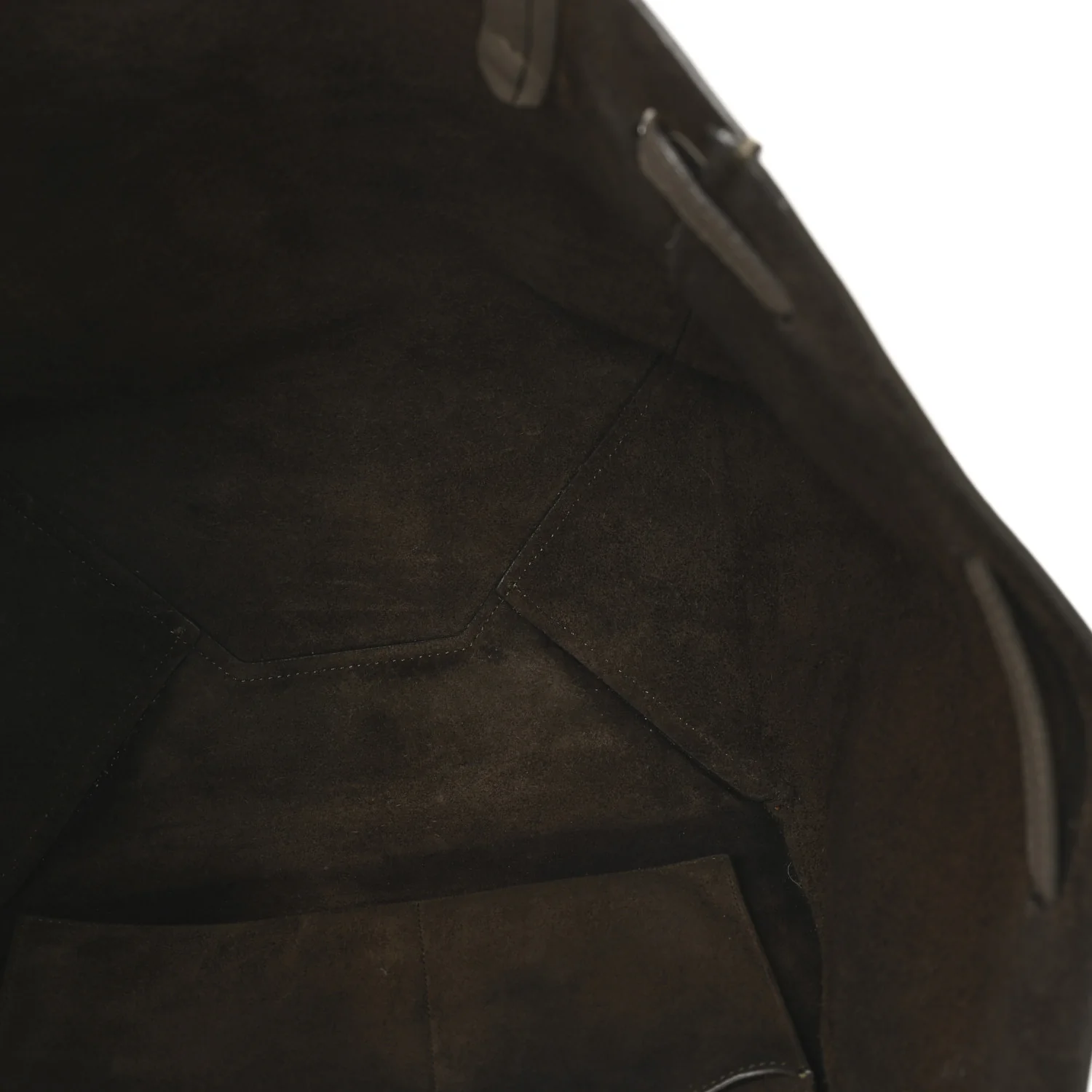 Soft Grained Calfskin Small Belt Cabas Phantom Taupe - Image 5