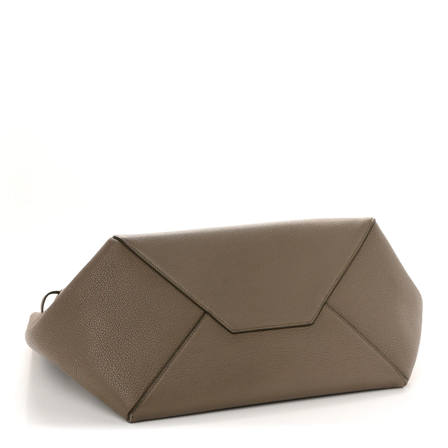 Soft Grained Calfskin Small Belt Cabas Phantom Taupe - Image 4