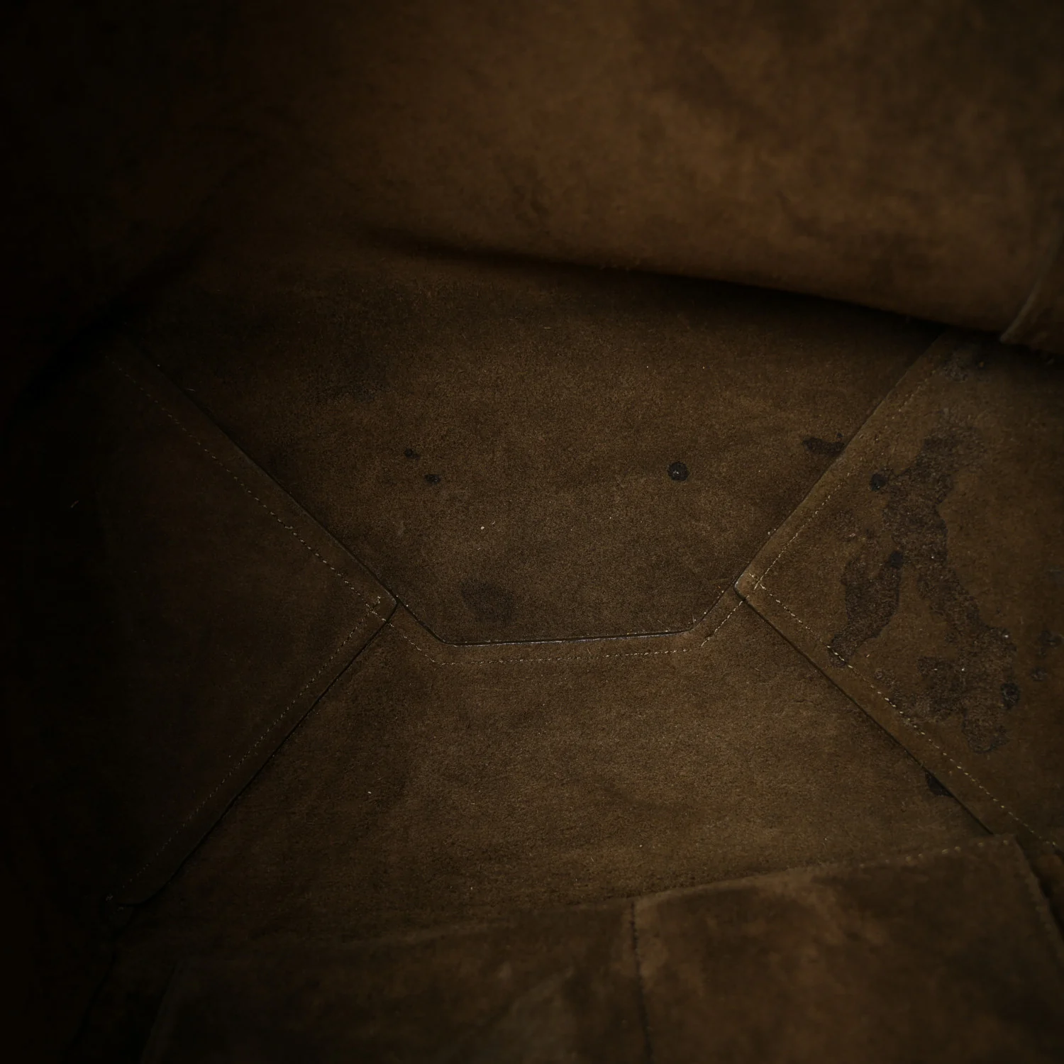 Soft Grained Calfskin Small Belt Cabas Taupe - Image 5