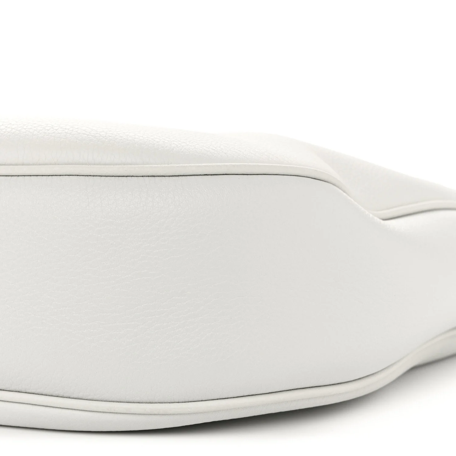 Supple Calfskin Cuir Triomphe Heloise Shoulder Bag Light Stone - Image 11