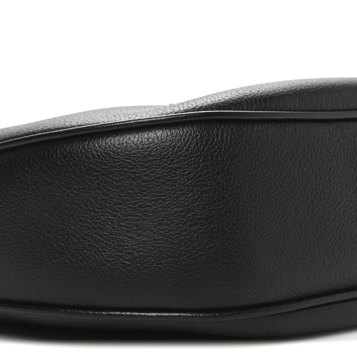 Supple Calfskin Cuir Triomphe Small Heloise Shoulder Bag Black - Image 10
