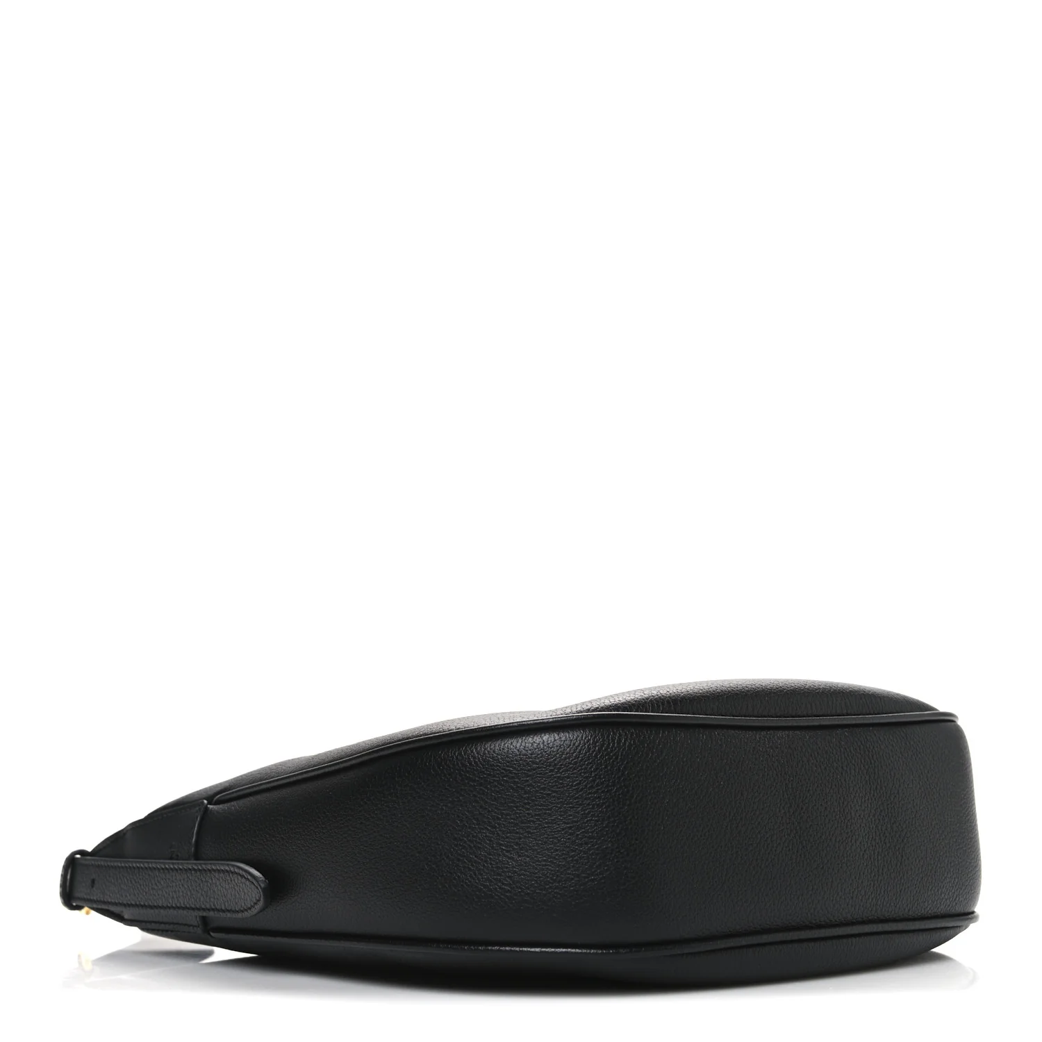 Supple Calfskin Cuir Triomphe Small Heloise Shoulder Bag Black - Image 4