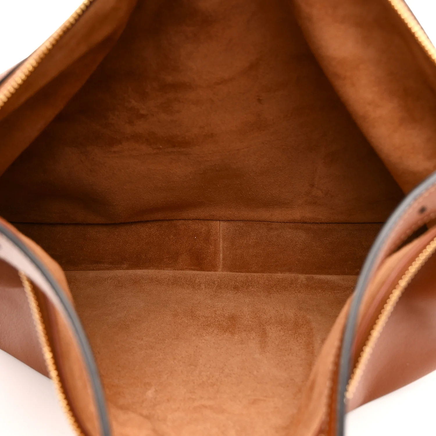 Supple Calfskin Large Romy Shoulder Bag Tan - Image 5