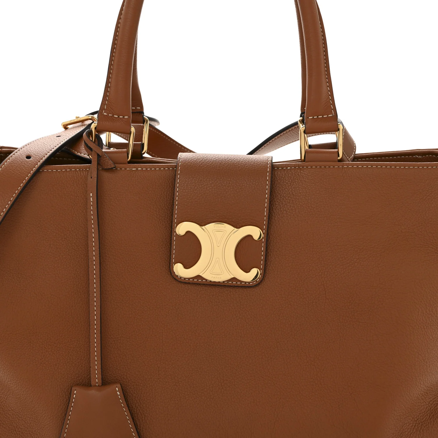 Supple Calfskin Medium Appoline Tan - Image 8