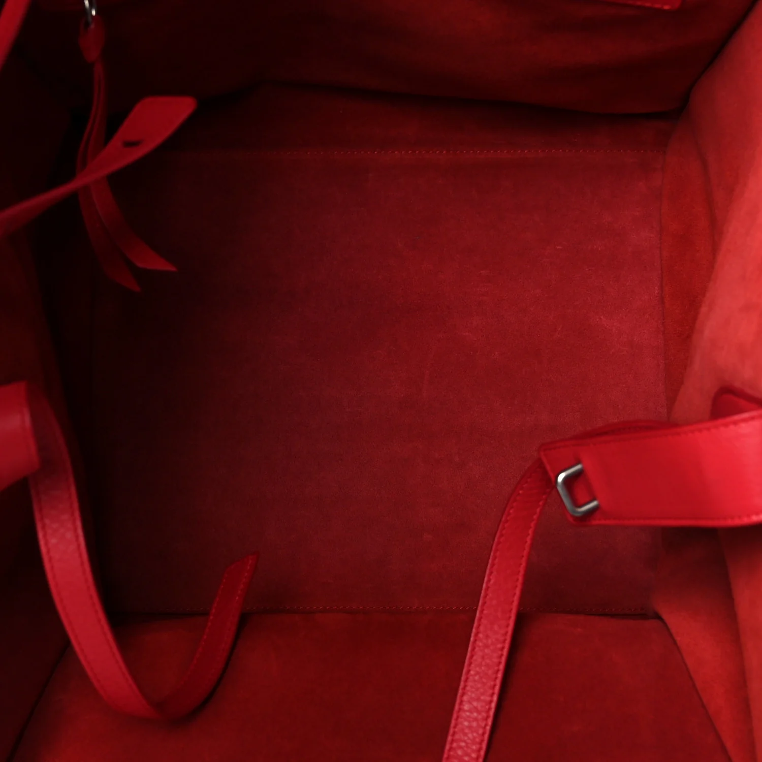 Supple Calfskin Medium Phantom Luggage Vermillion - Image 5