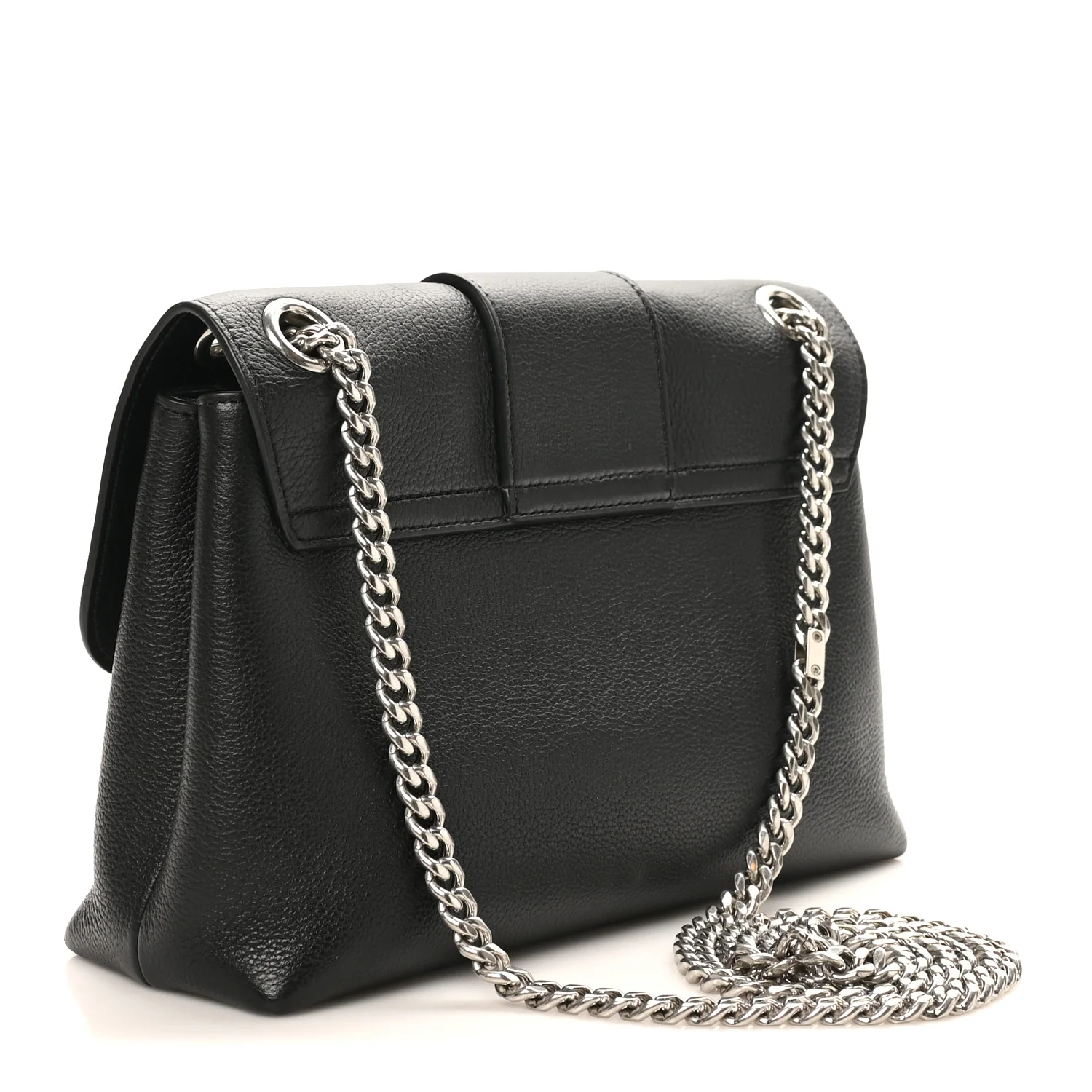 Supple Calfskin Medium Victoire Bag Black - Image 3