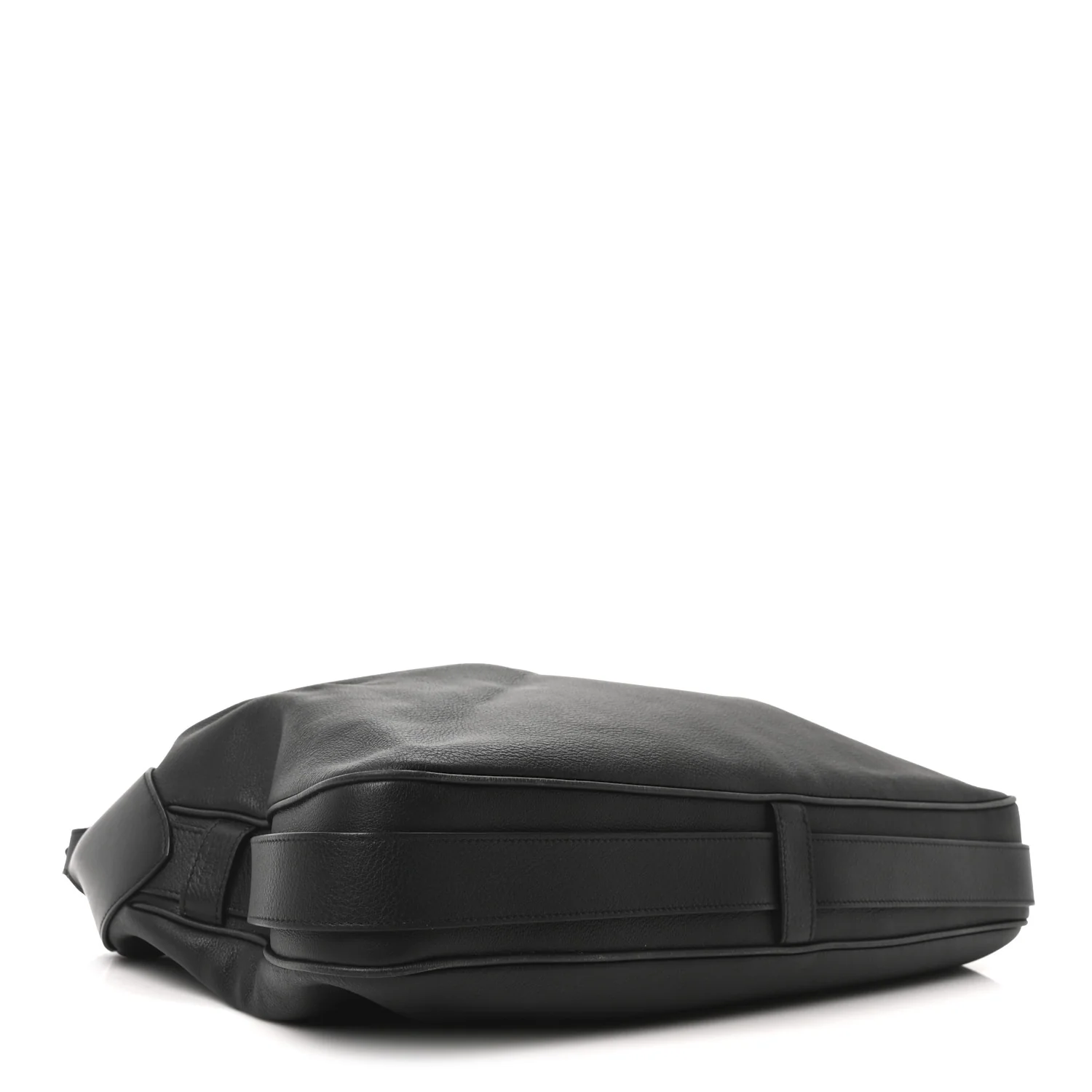 Supple Calfskin Weekend Romy Shoulder Bag Black - Image 4