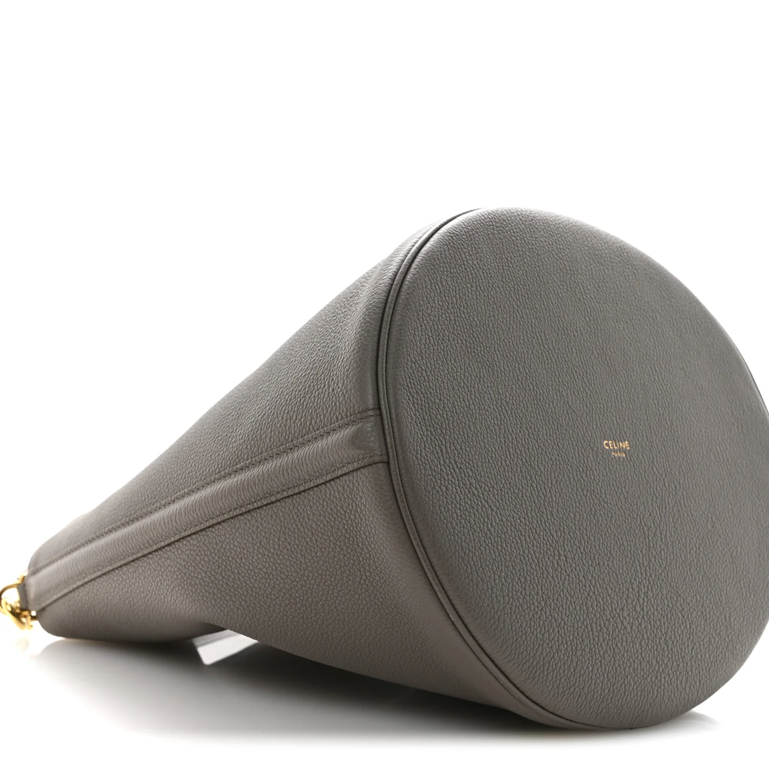 Supple Grained Calfskin Bucket 16 Bag Pebble - Image 10