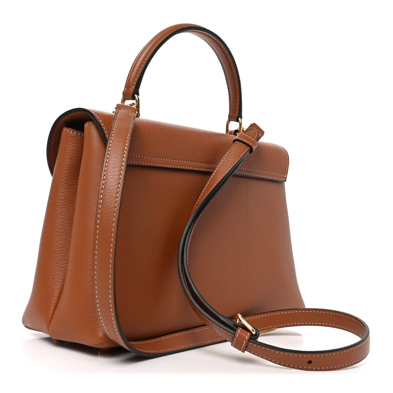 Supple Grained Calfskin Medium Nino Tan - Image 3