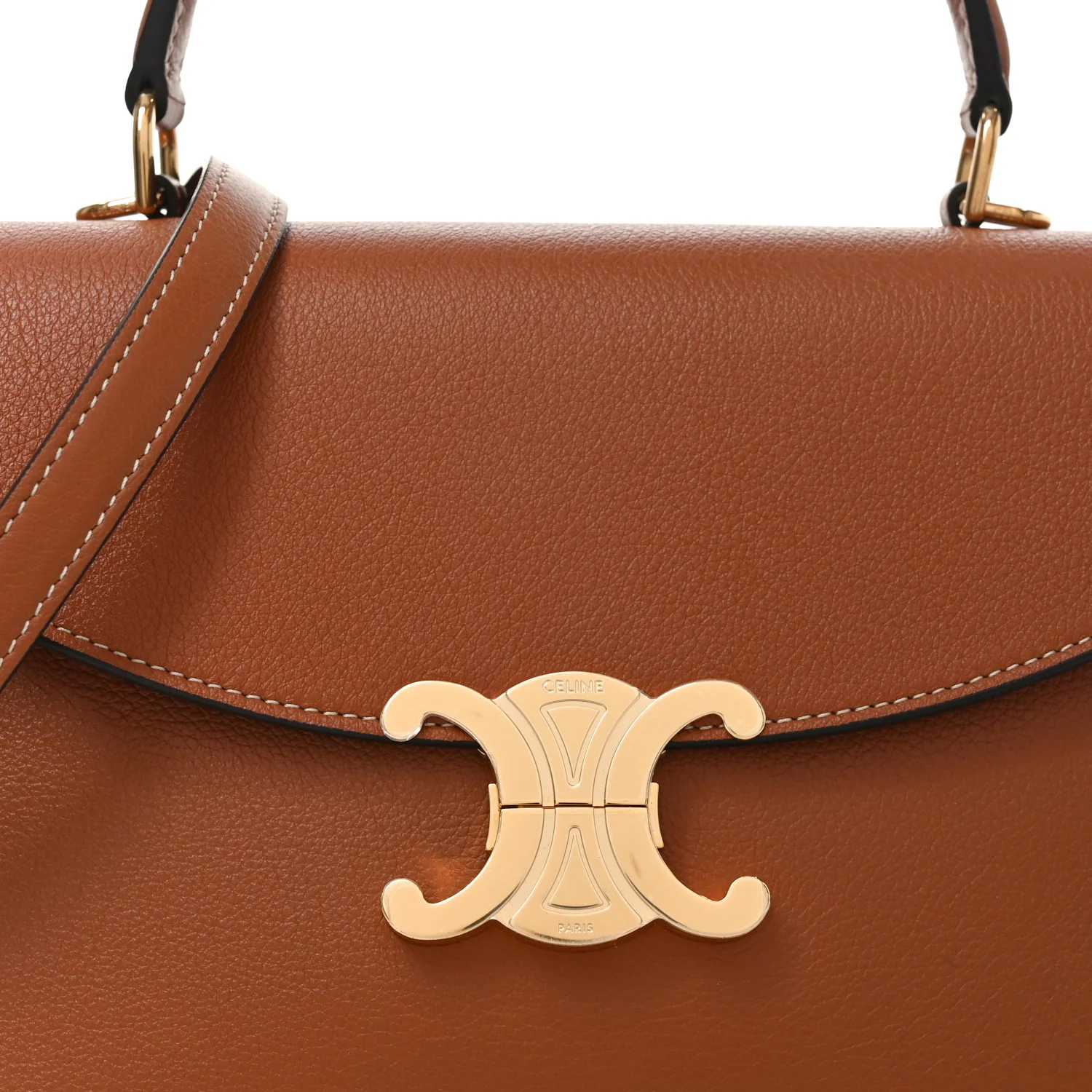 Supple Grained Calfskin Medium Nino Tan - Image 8