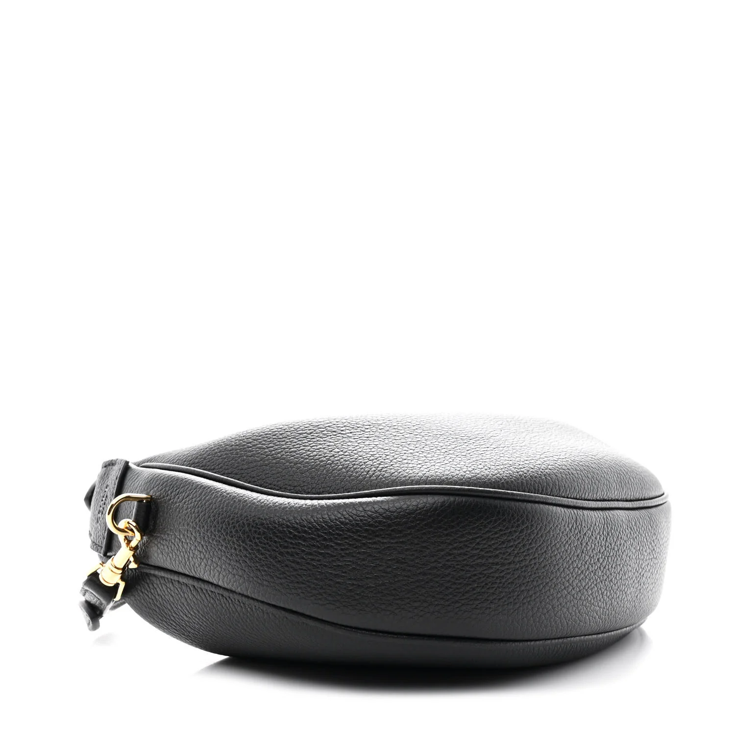 Supple Grained Calfskin Teen Lulu Shoulder Bag Black - Image 4