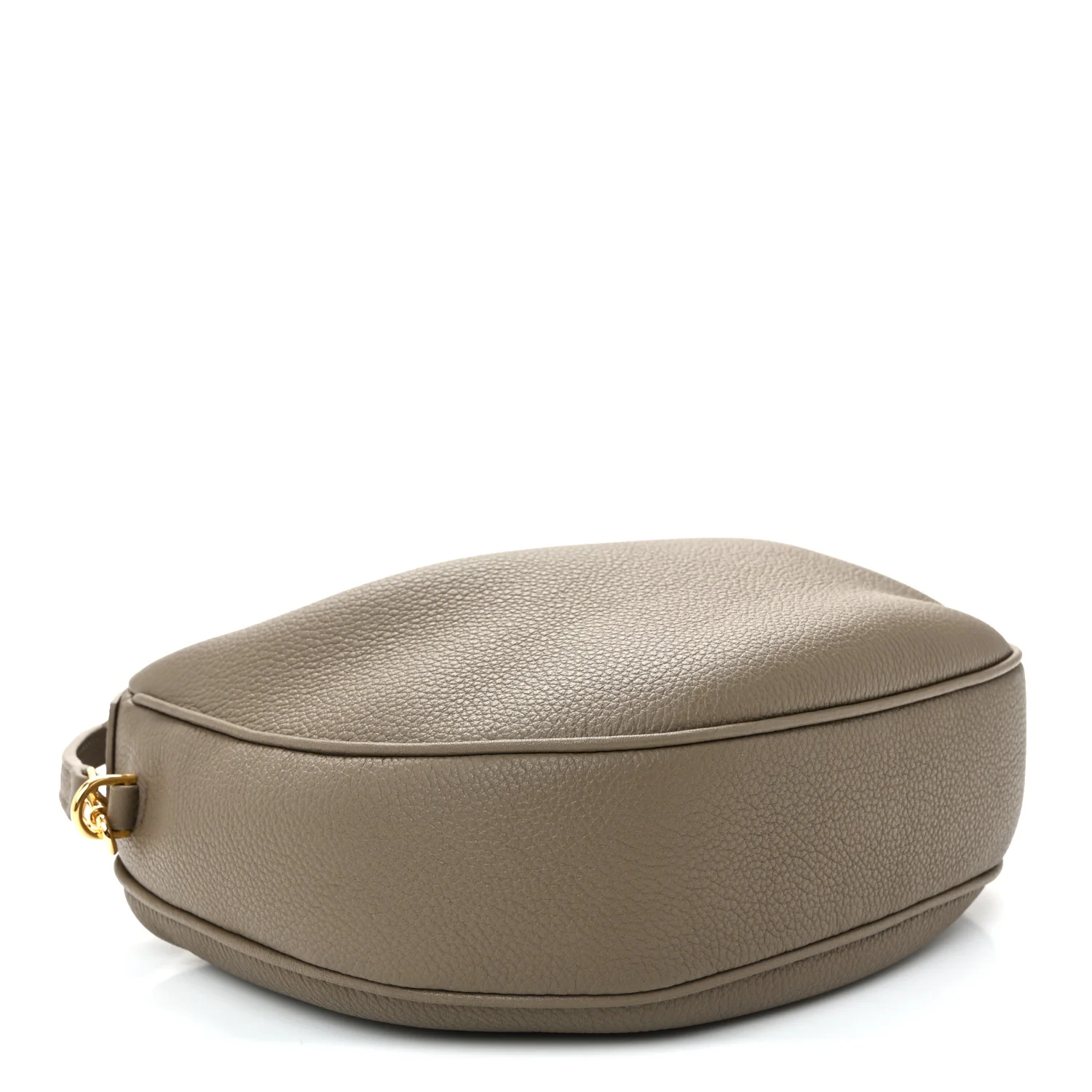 Supple Grained Calfskin Teen Lulu Shoulder Bag Souris - Image 4