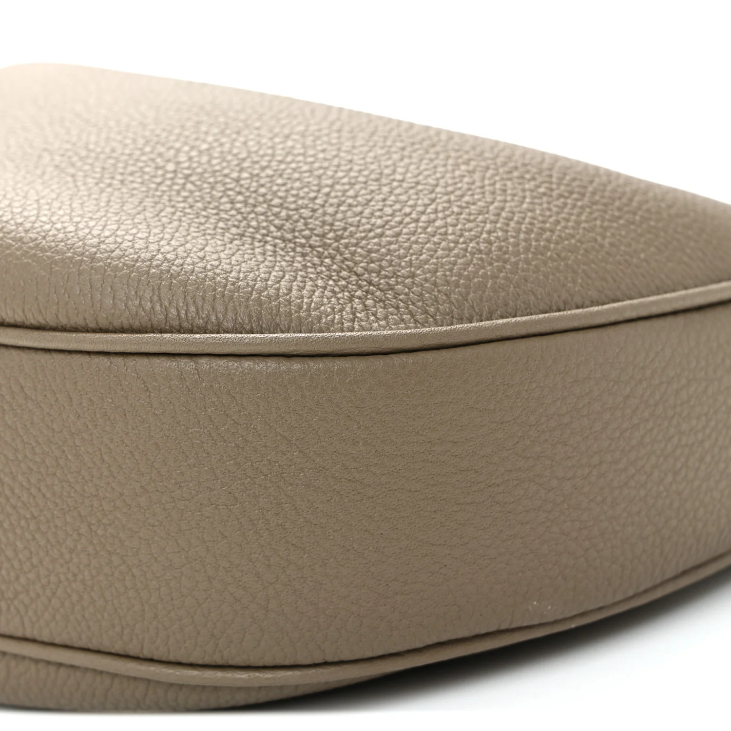 Supple Grained Calfskin Teen Lulu Shoulder Bag Souris - Image 9