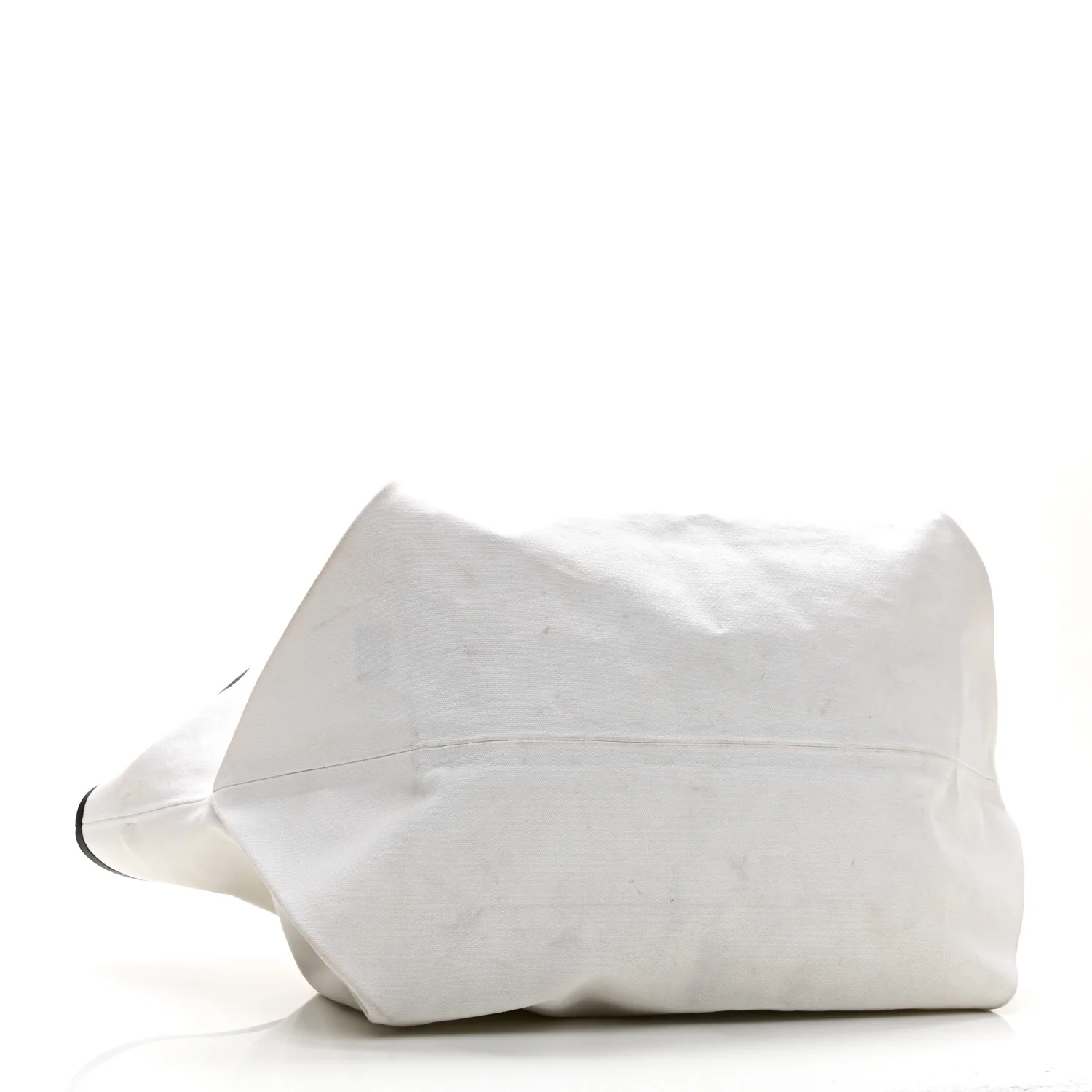 Textile Medium Made In Tote White Black - Image 5