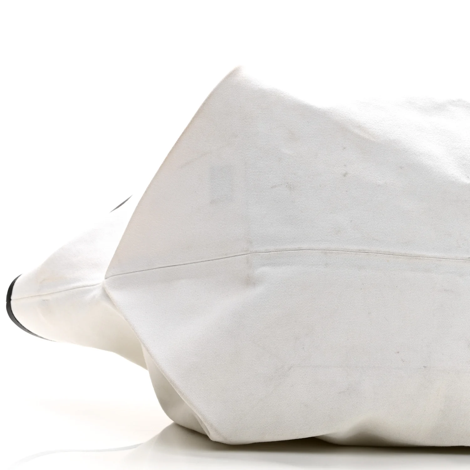Textile Medium Made In Tote White Black - Image 9
